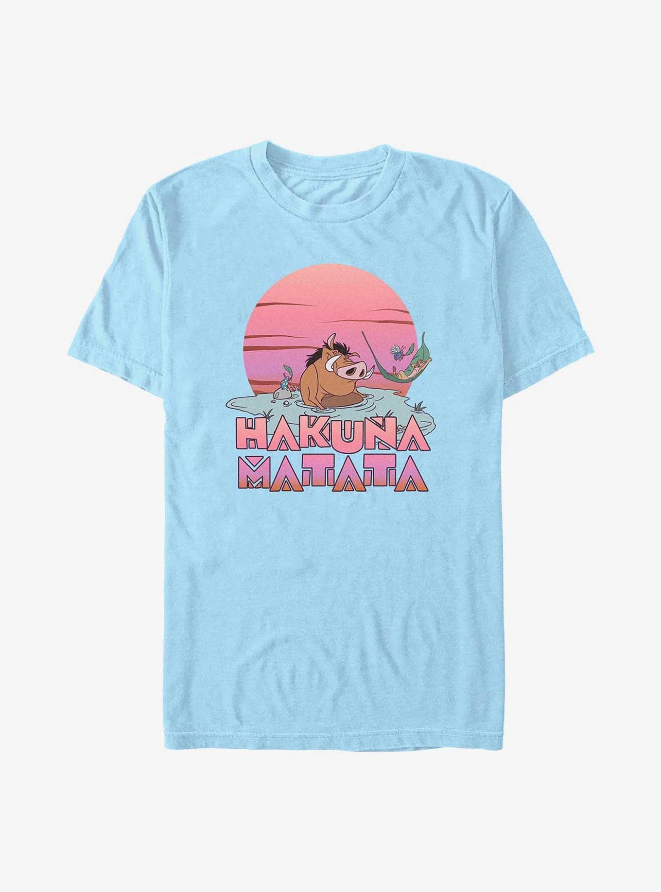 Disney The Lion King Sunset T-Shirt, LT BLUE, hi-res