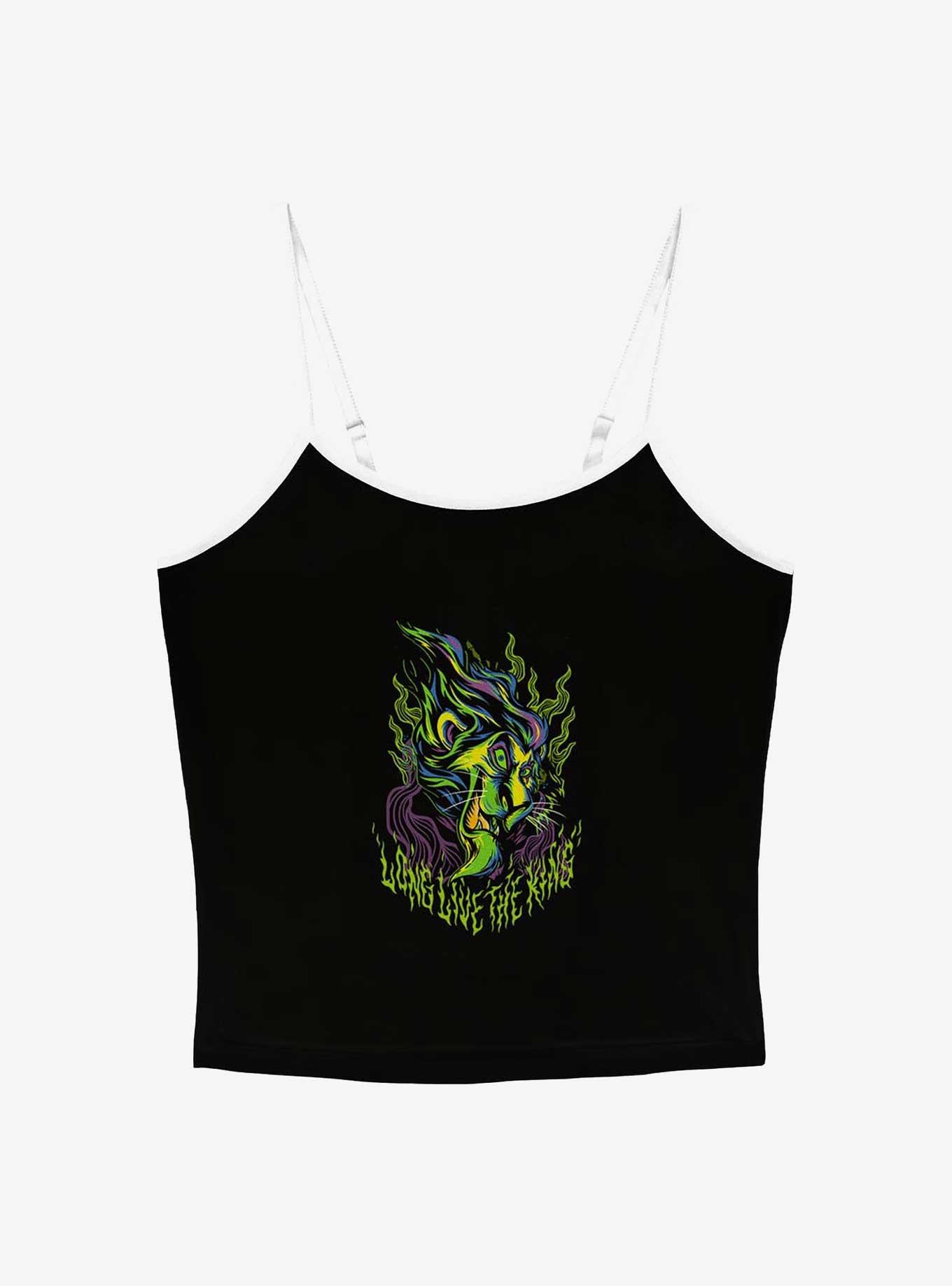 Disney The Lion King Long Live Scar Neon Girls Cami, , hi-res