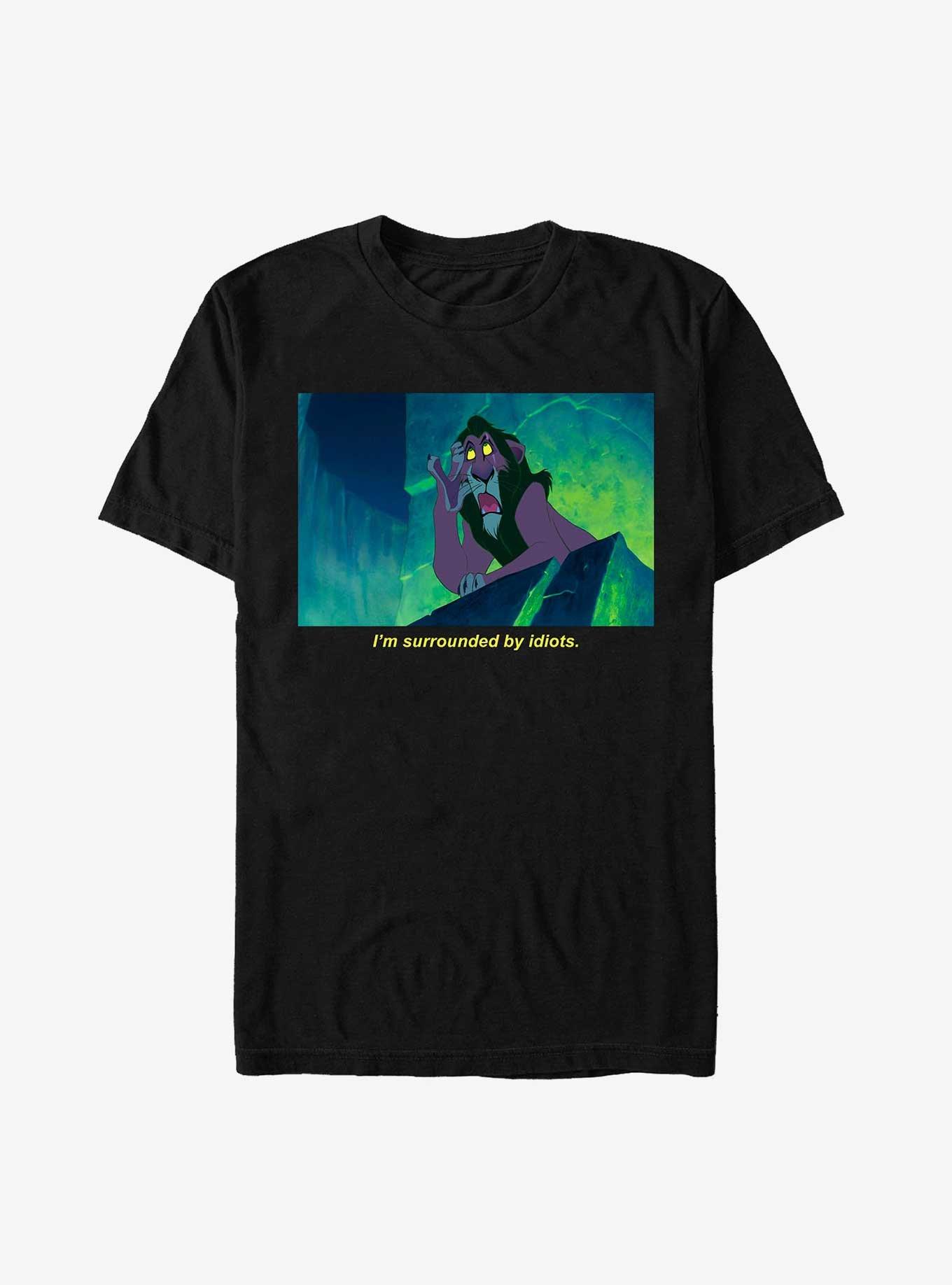 Disney The Lion King Scar T-Shirt, BLACK, hi-res