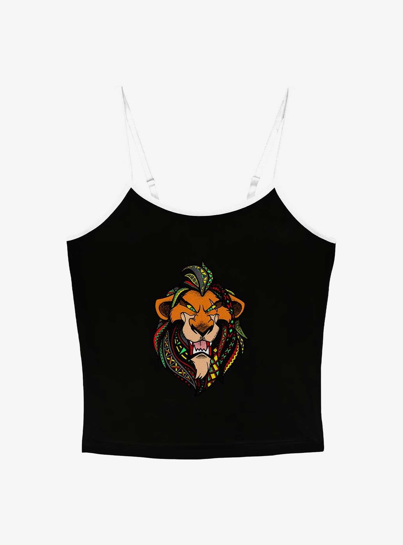 Disney The Lion King Scar In Pattern Girls Cami, , hi-res