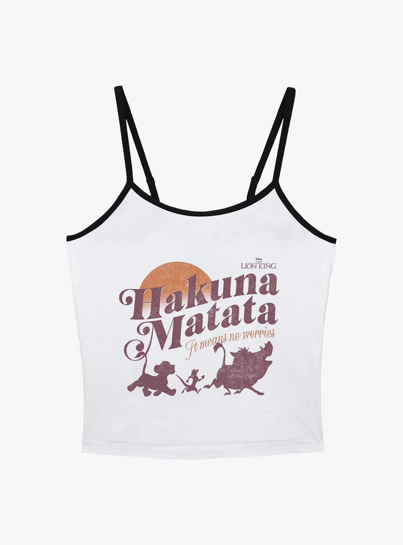 Disney The Lion King It Means No Worries Girls Cami, , hi-res