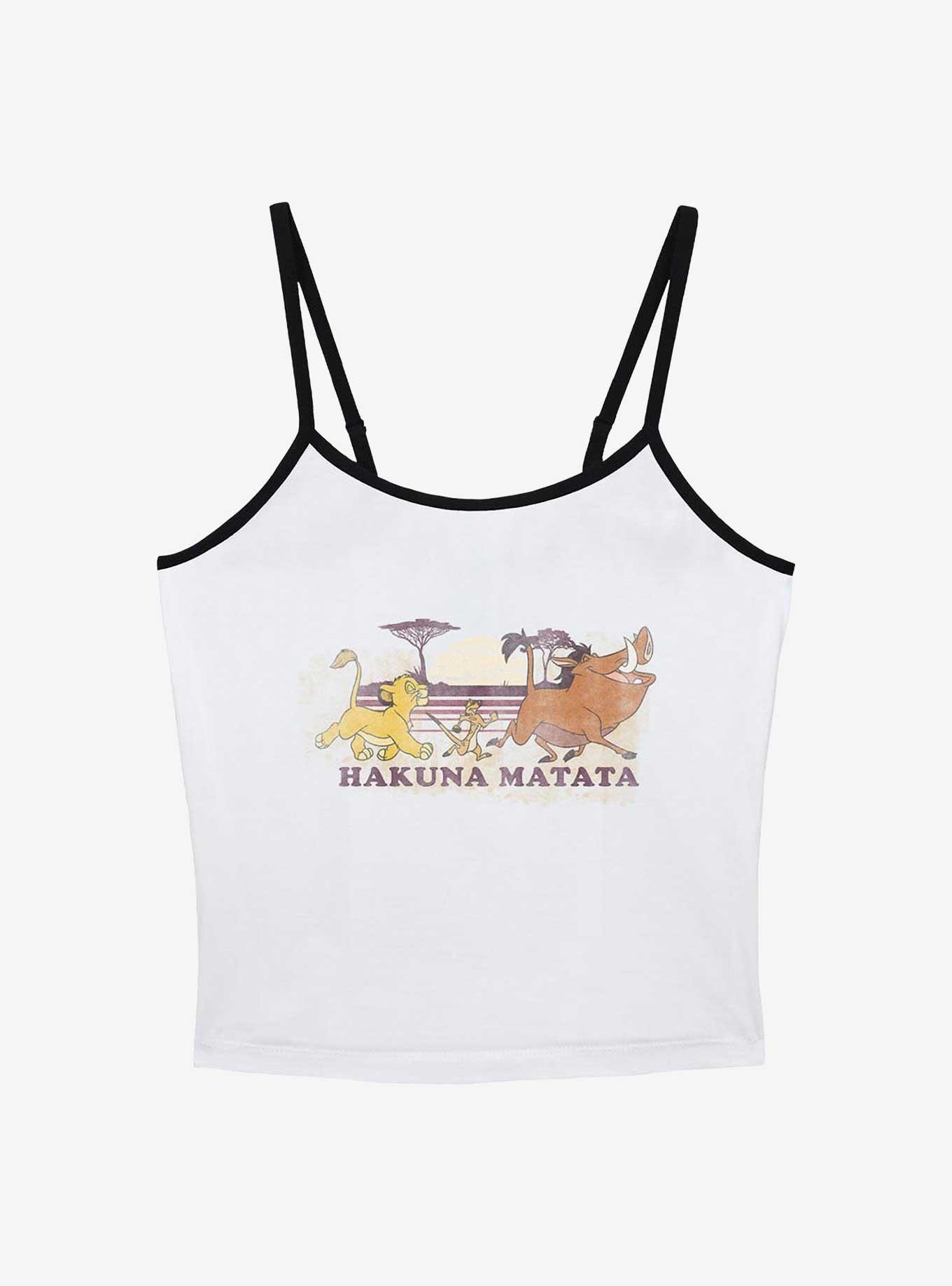 Disney The Lion King Hakuna Ma Walka Girls Cami, WHITE, hi-res