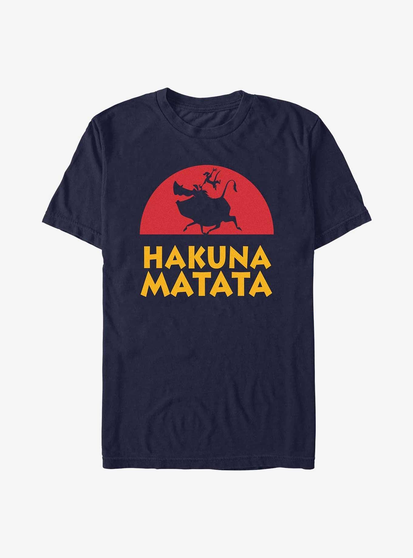 Disney The Lion King Orange Sun T-Shirt, , hi-res