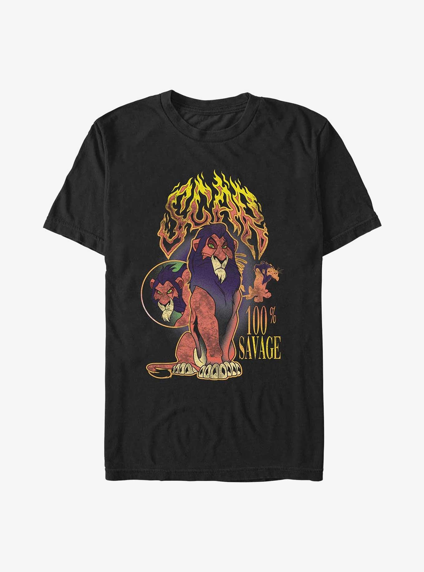 Disney The Lion King Scar Savage T-Shirt, , hi-res