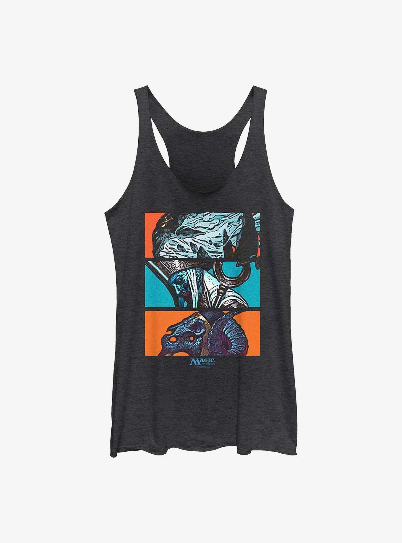 Magic: The Gathering Maelstrom Wanderer, Mikaeus, Neheb Womens Tank Top, BLK HTR, hi-res