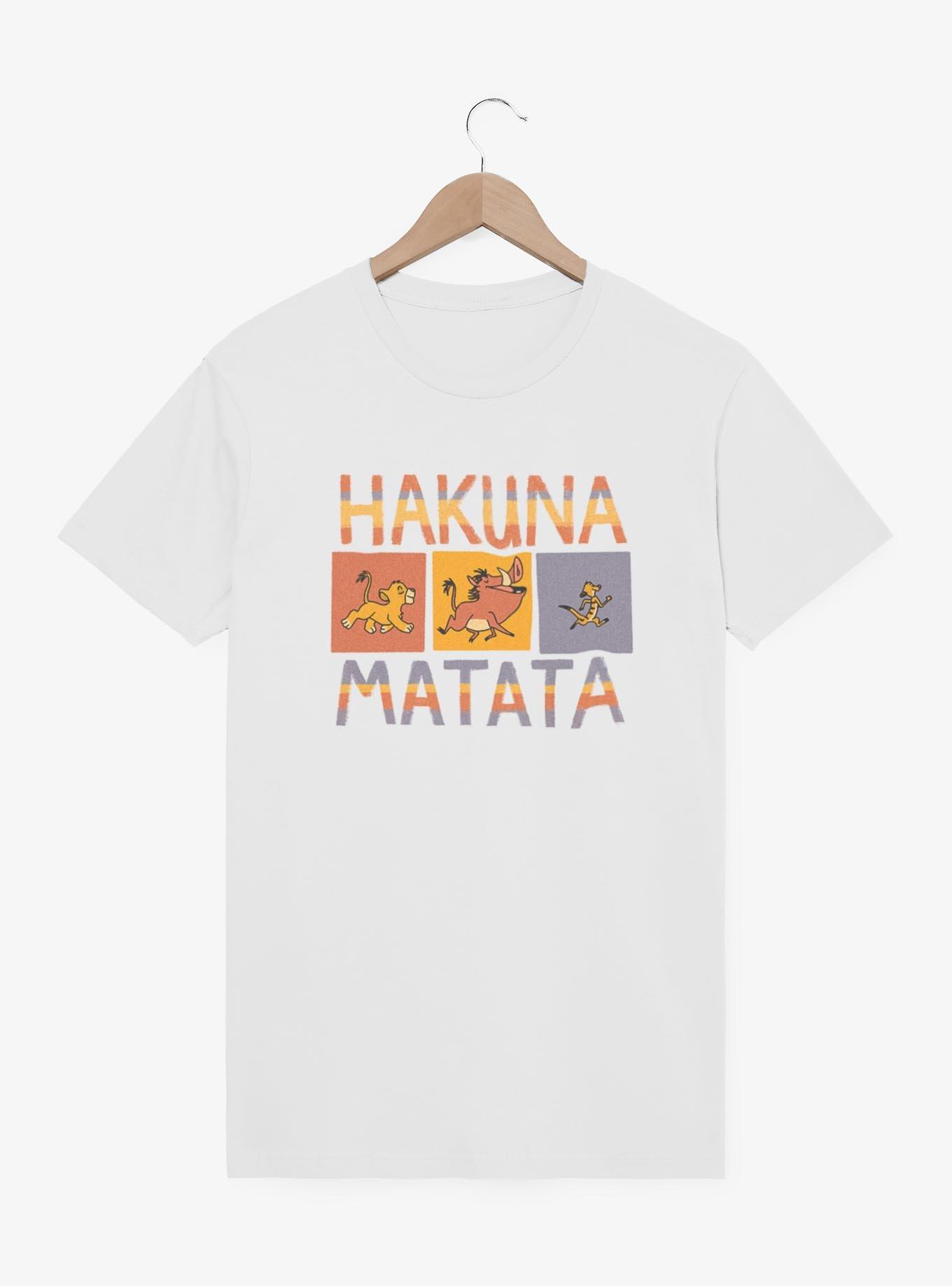 Disney The Lion King Hakuna Matata Squares T-Shirt, , hi-res