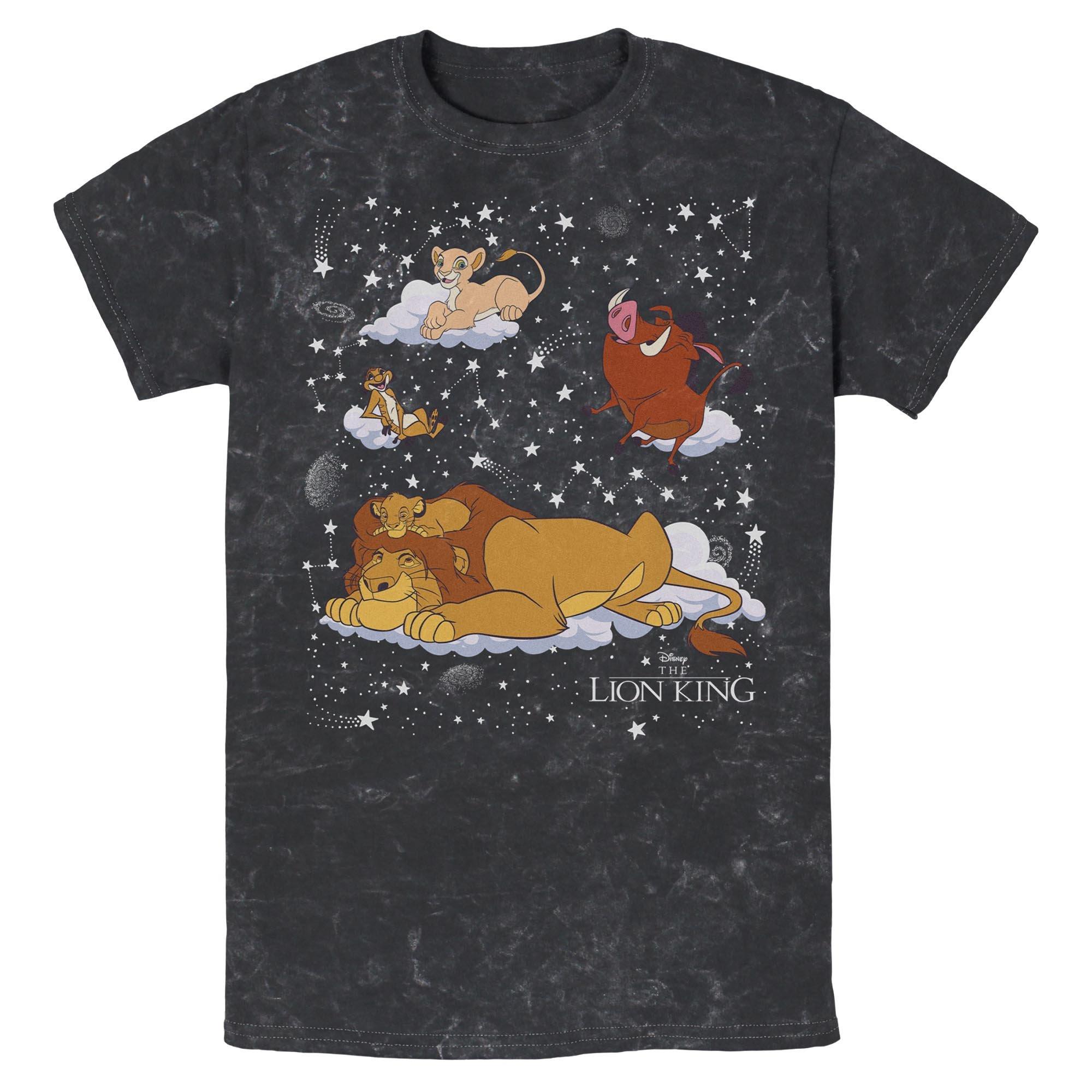 Disney The Lion King On Constellations Mineral Wash T-Shirt, , hi-res
