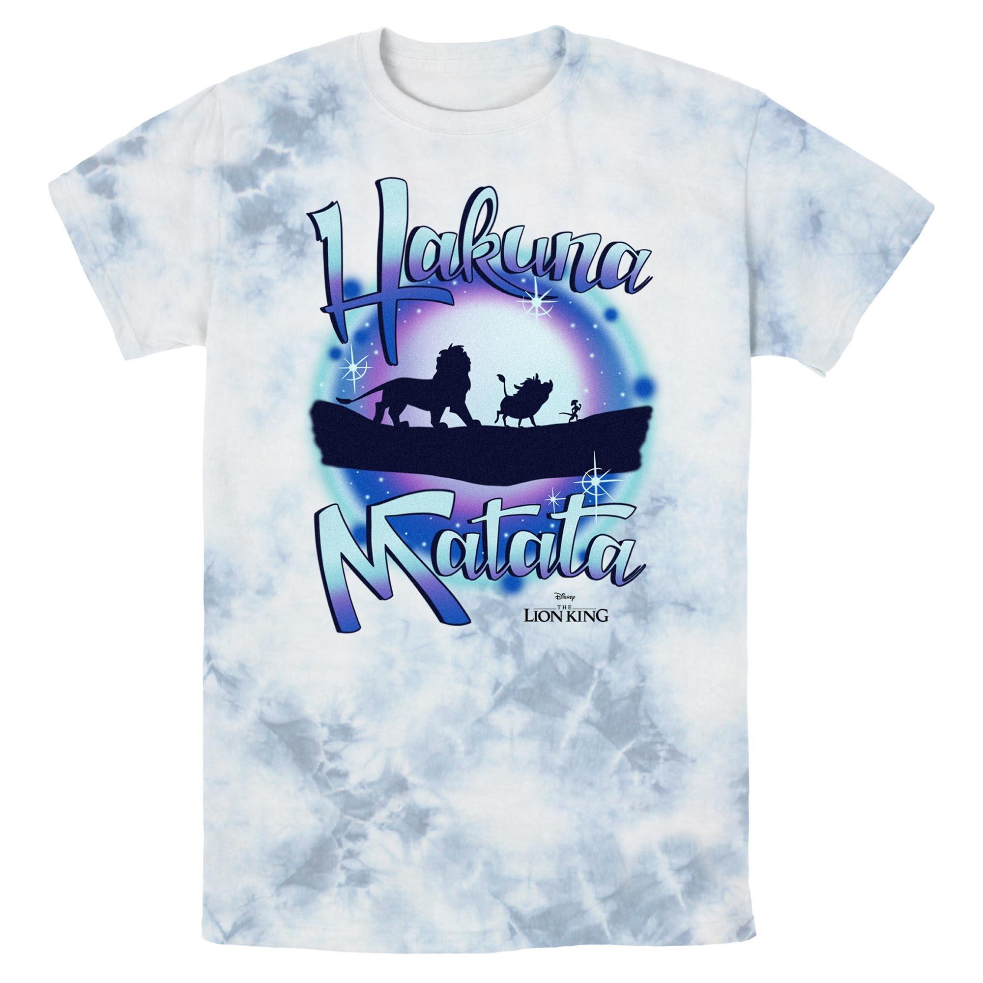 Disney The Lion King Hakuna Matata Galaxy Vibes Tie-Dye T-Shirt, , hi-res