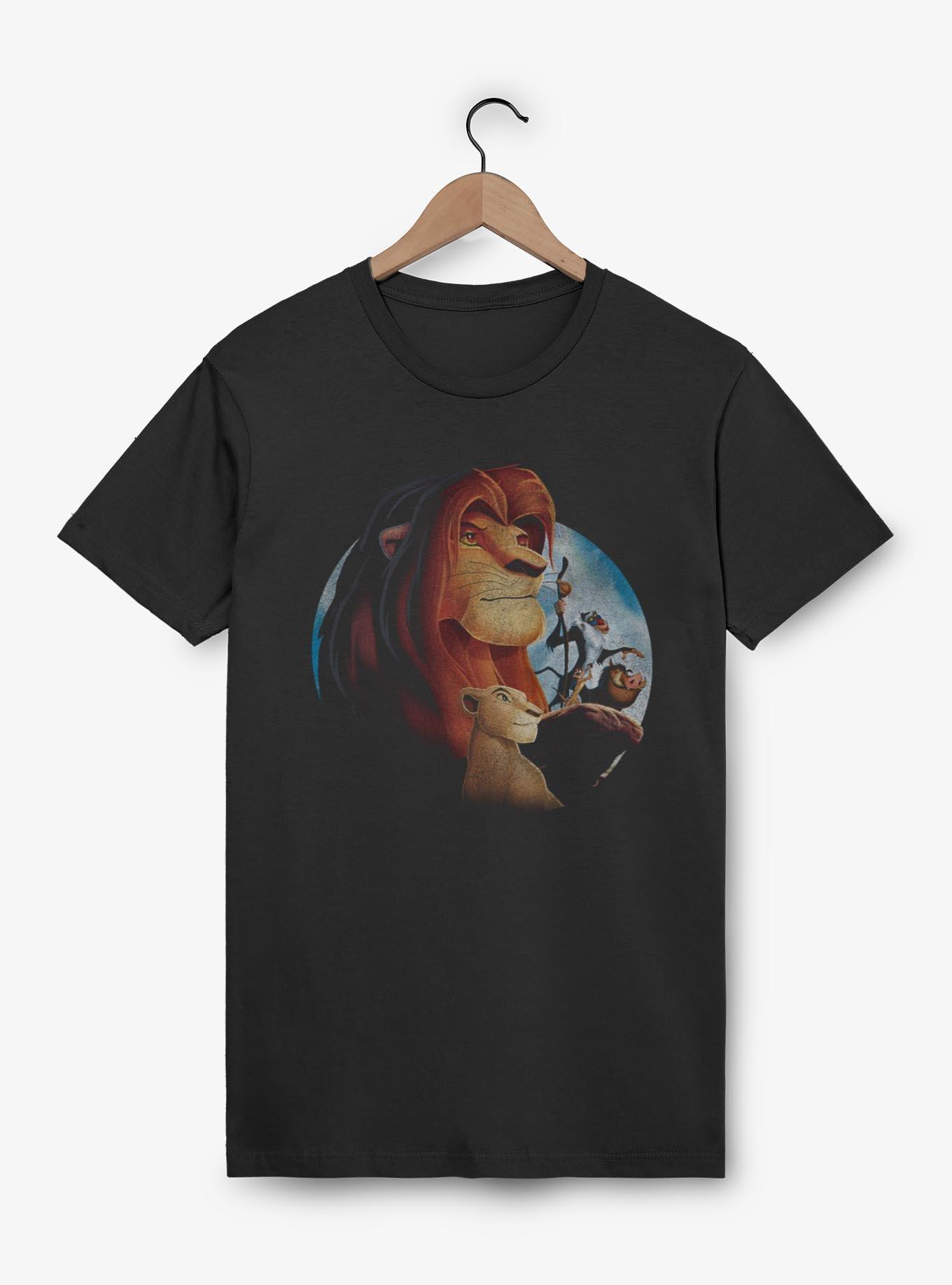 Disney The Lion King Movie Icon Group T-Shirt, BLACK, hi-res