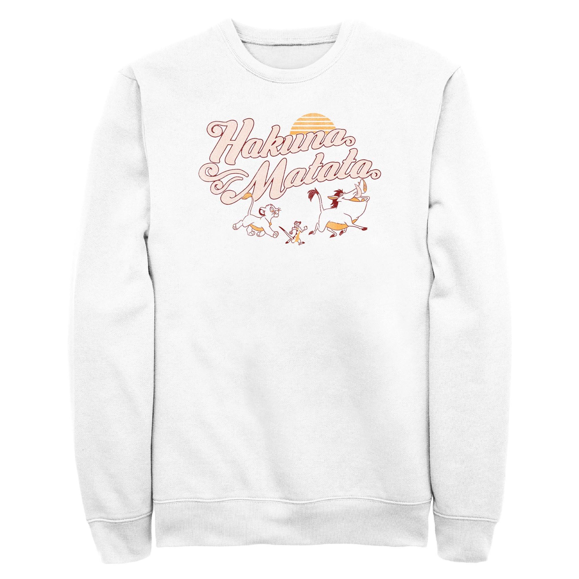 Disney The Lion King Hakuna Matata Sun Walk Sweatshirt, , hi-res