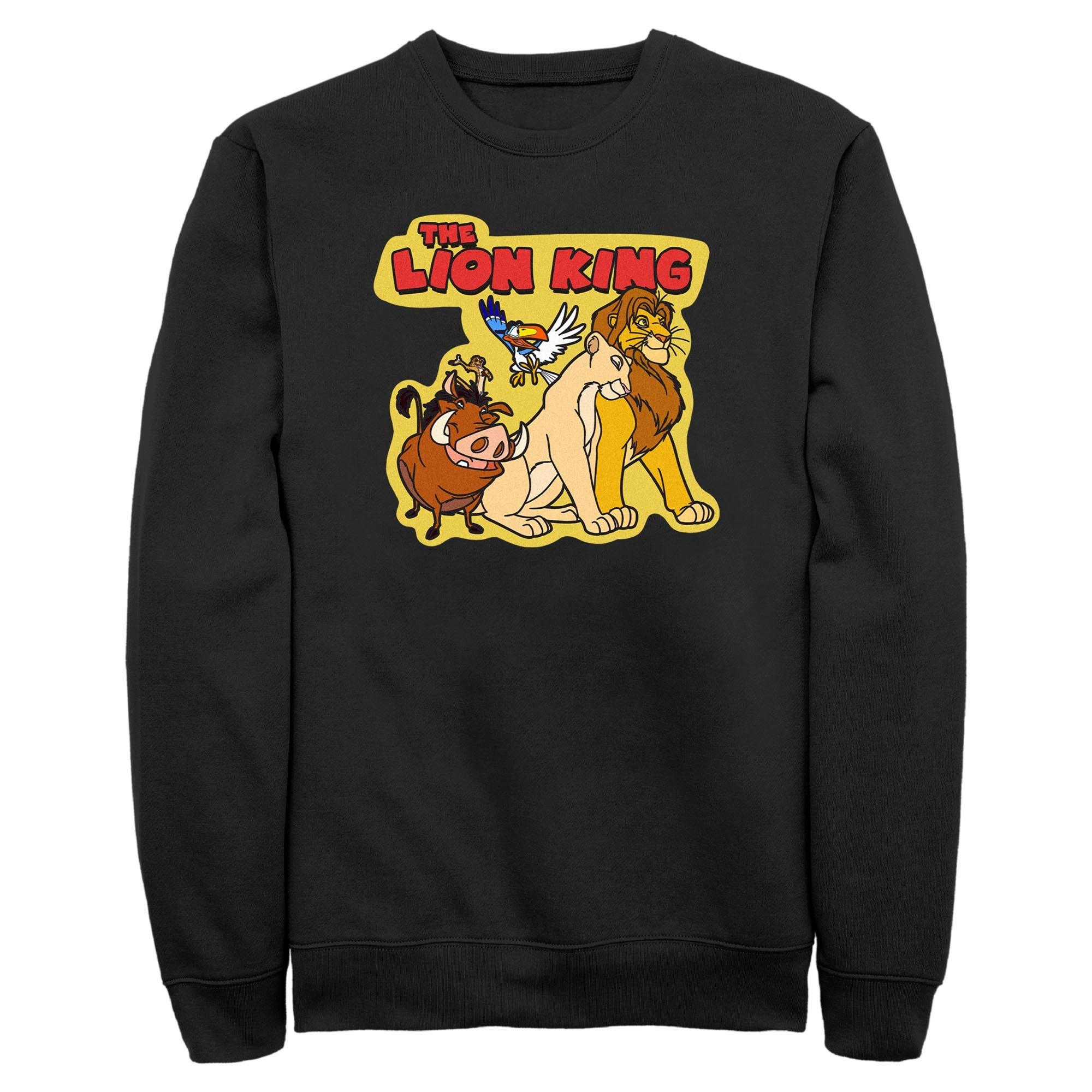 Disney The Lion King Group Cut Out Sweatshirt, , hi-res