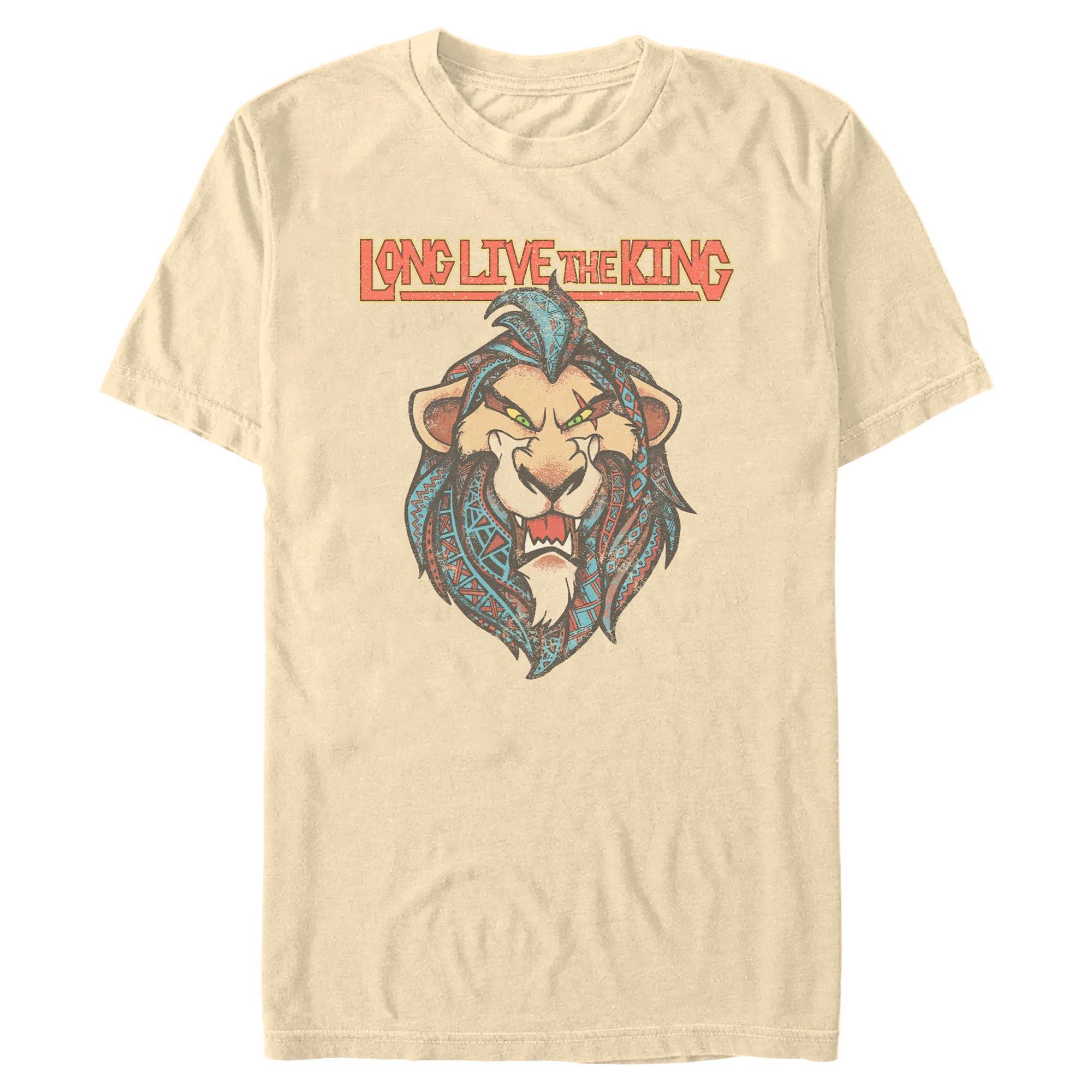 Disney The Lion King Long Live The King Scar T-Shirt, BANANA, hi-res