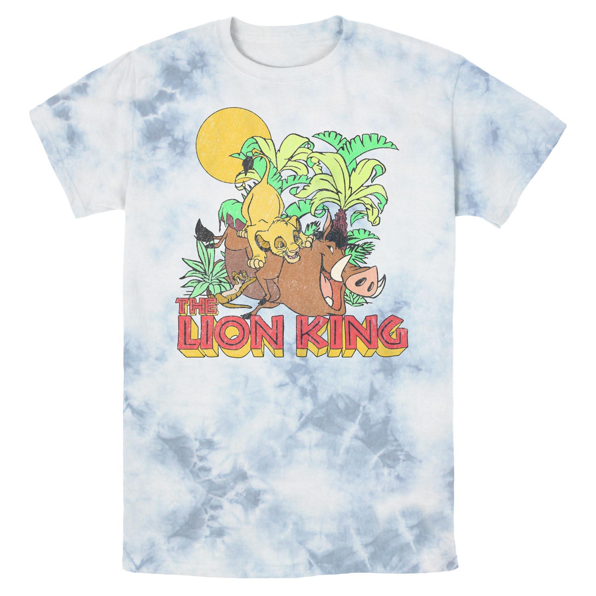 Disney The Lion King Jungle Play Tie-Dye T-Shirt, WHITEBLUE, hi-res