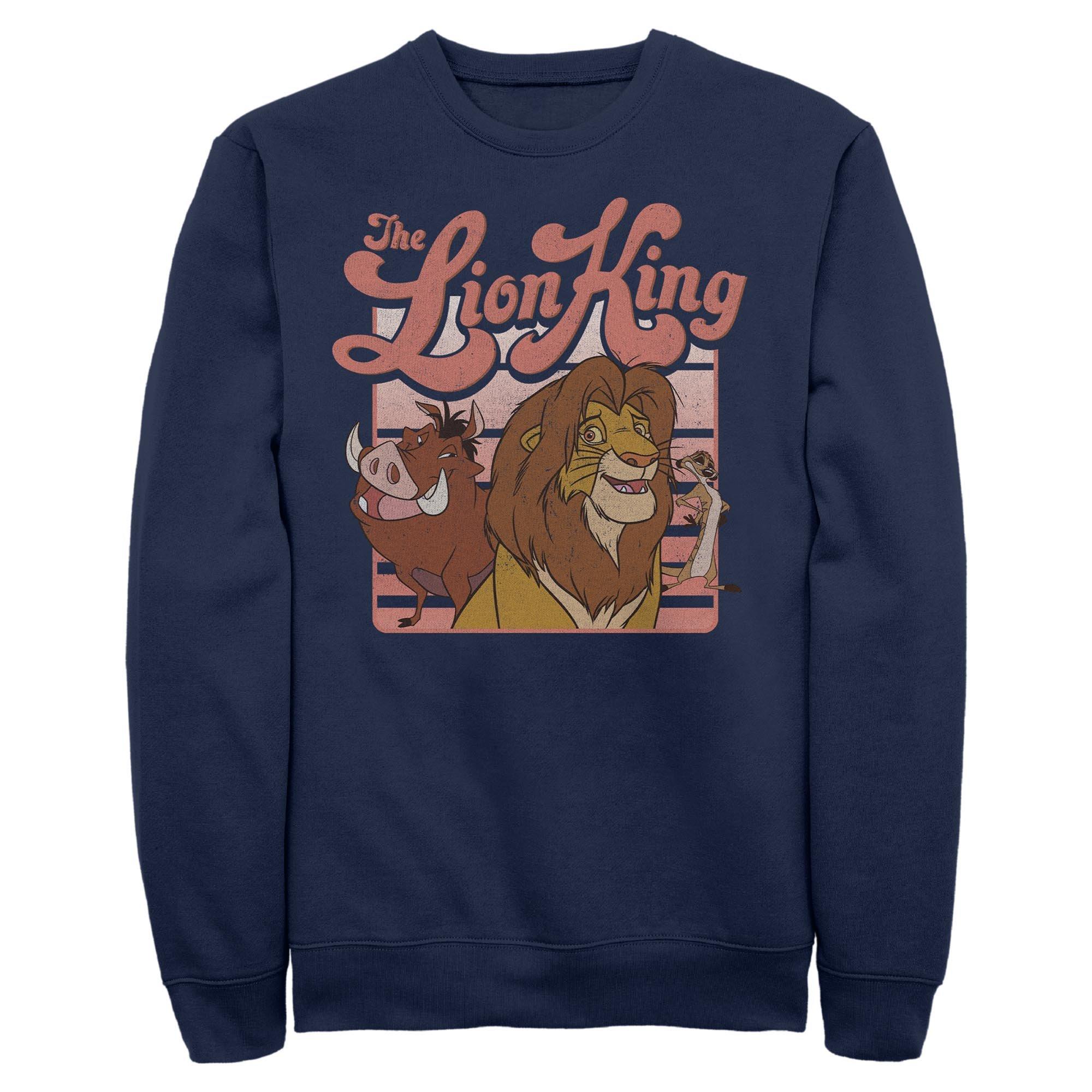 Disney The Lion King Squad Retro Sweatshirt, NAVY, hi-res