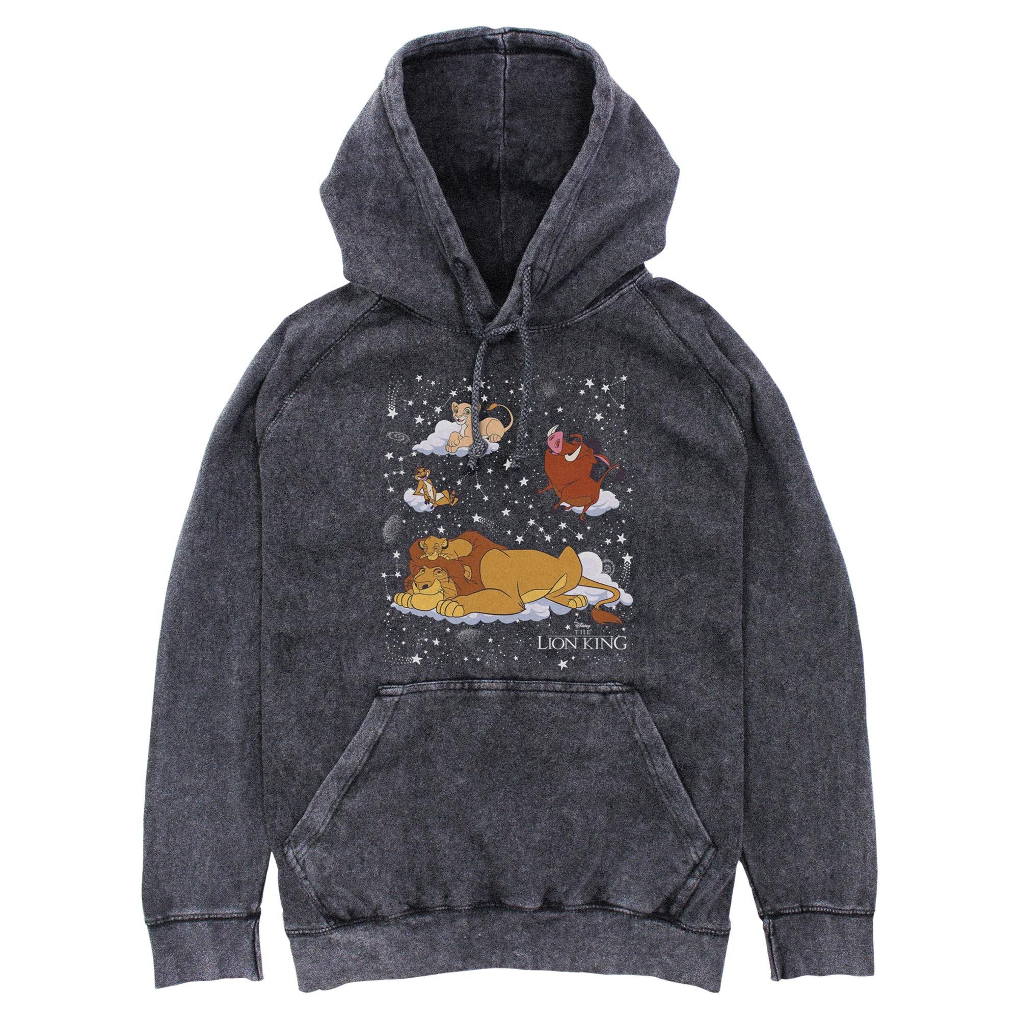 Disney The Lion King On Constellations Mineral Wash Hoodie, , hi-res