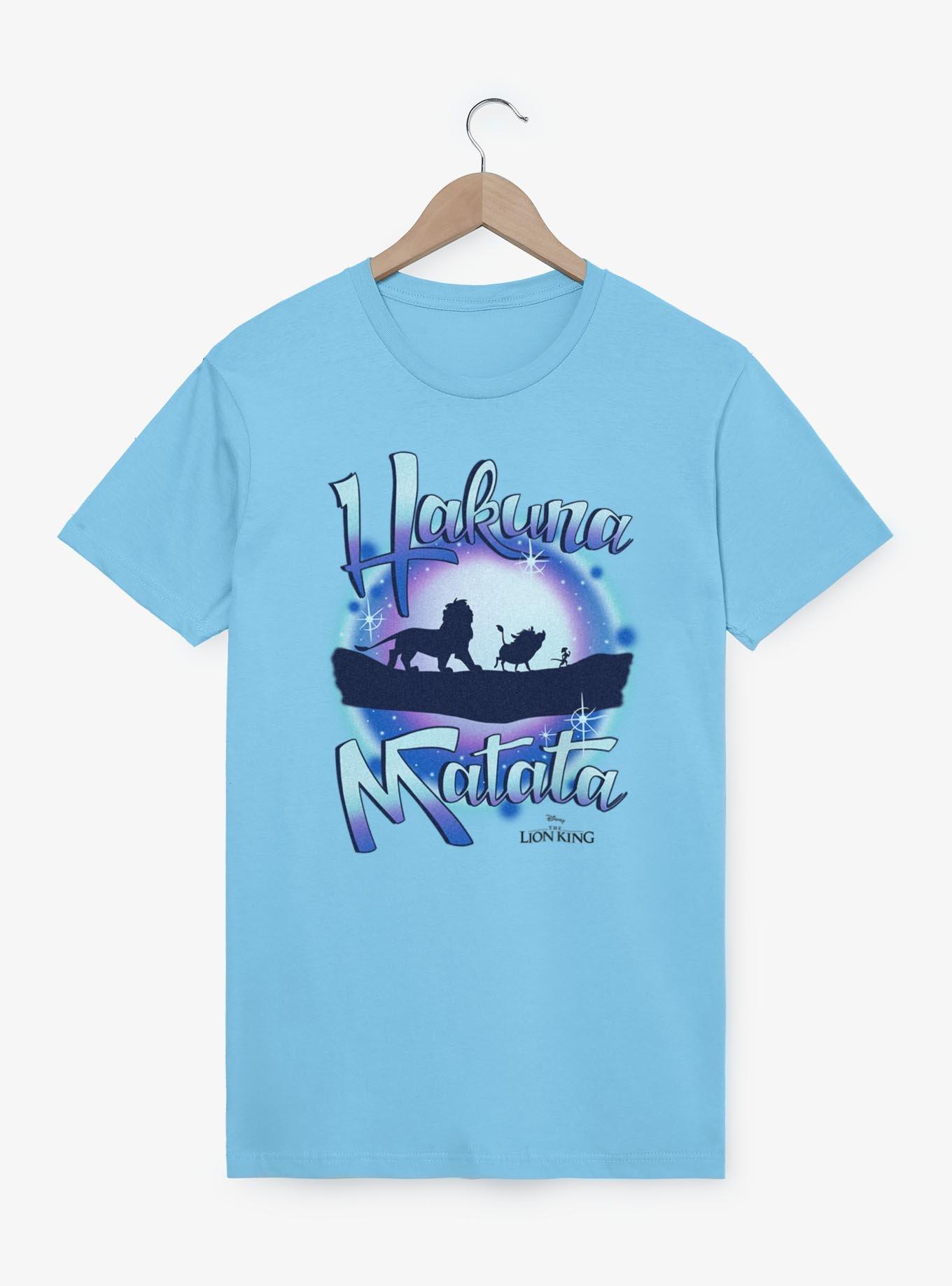 Disney The Lion King Hakuna Matata Galaxy Vibes T-Shirt, LT BLUE, hi-res