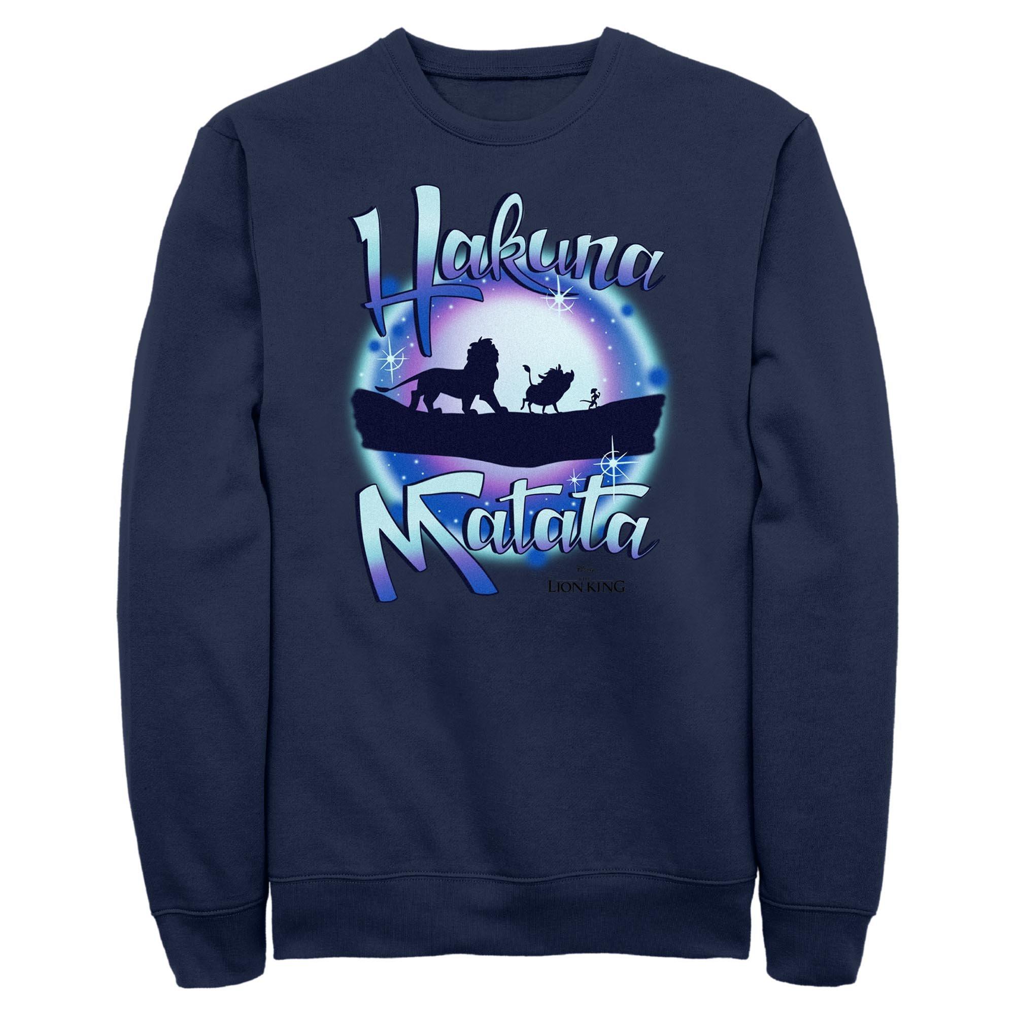 Disney The Lion King Hakuna Matata Galaxy Vibes Sweatshirt, , hi-res