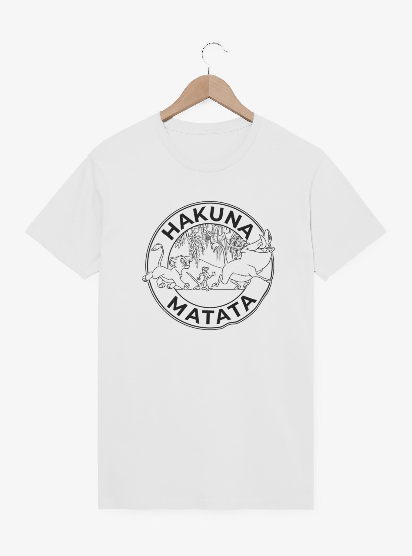 Disney The Lion King Hakuna Matata Walk T-Shirt, WHITE, hi-res