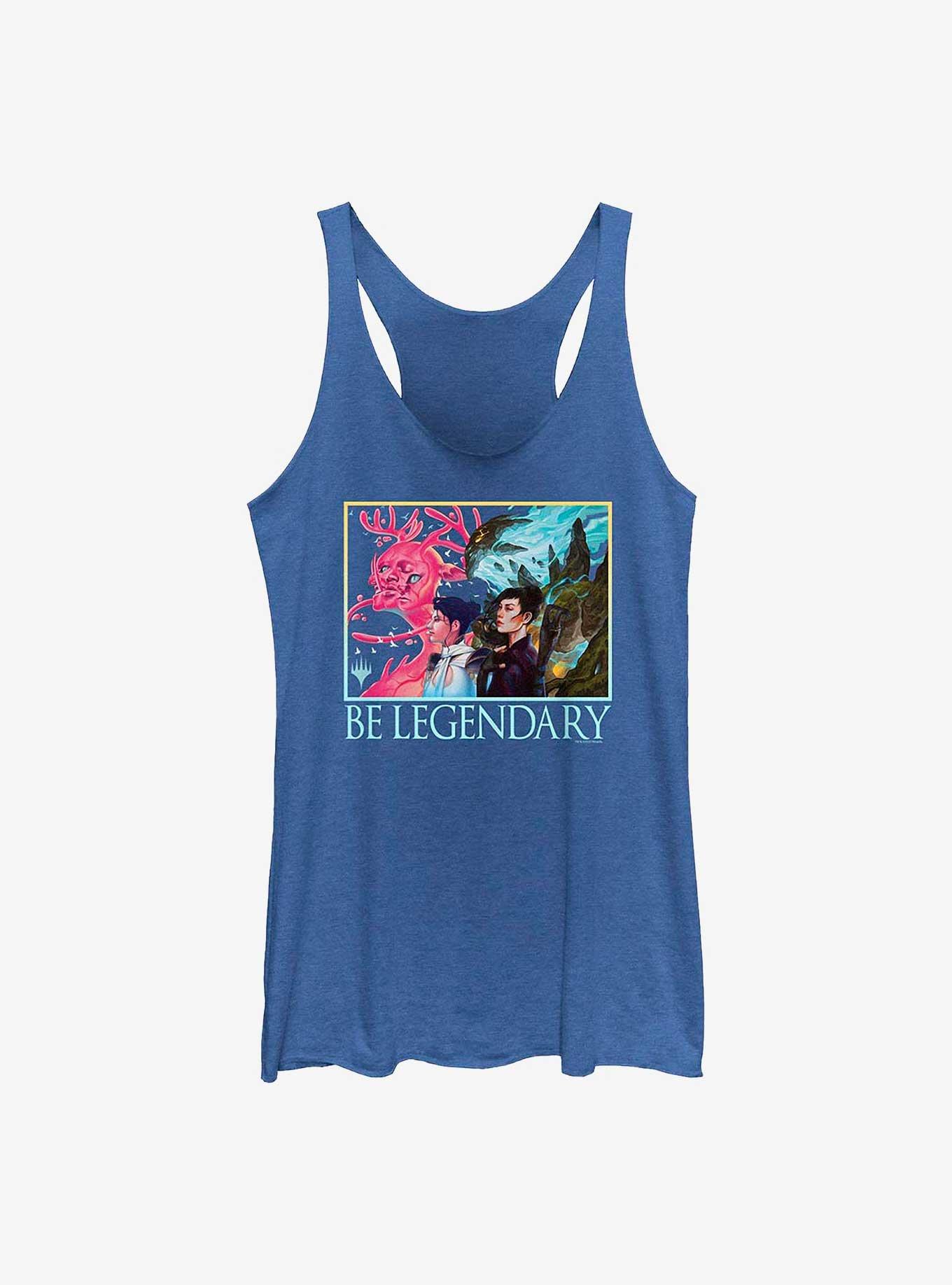 Magic: The Gathering Be Legendary Womens Tank Top, ROY HTR, hi-res