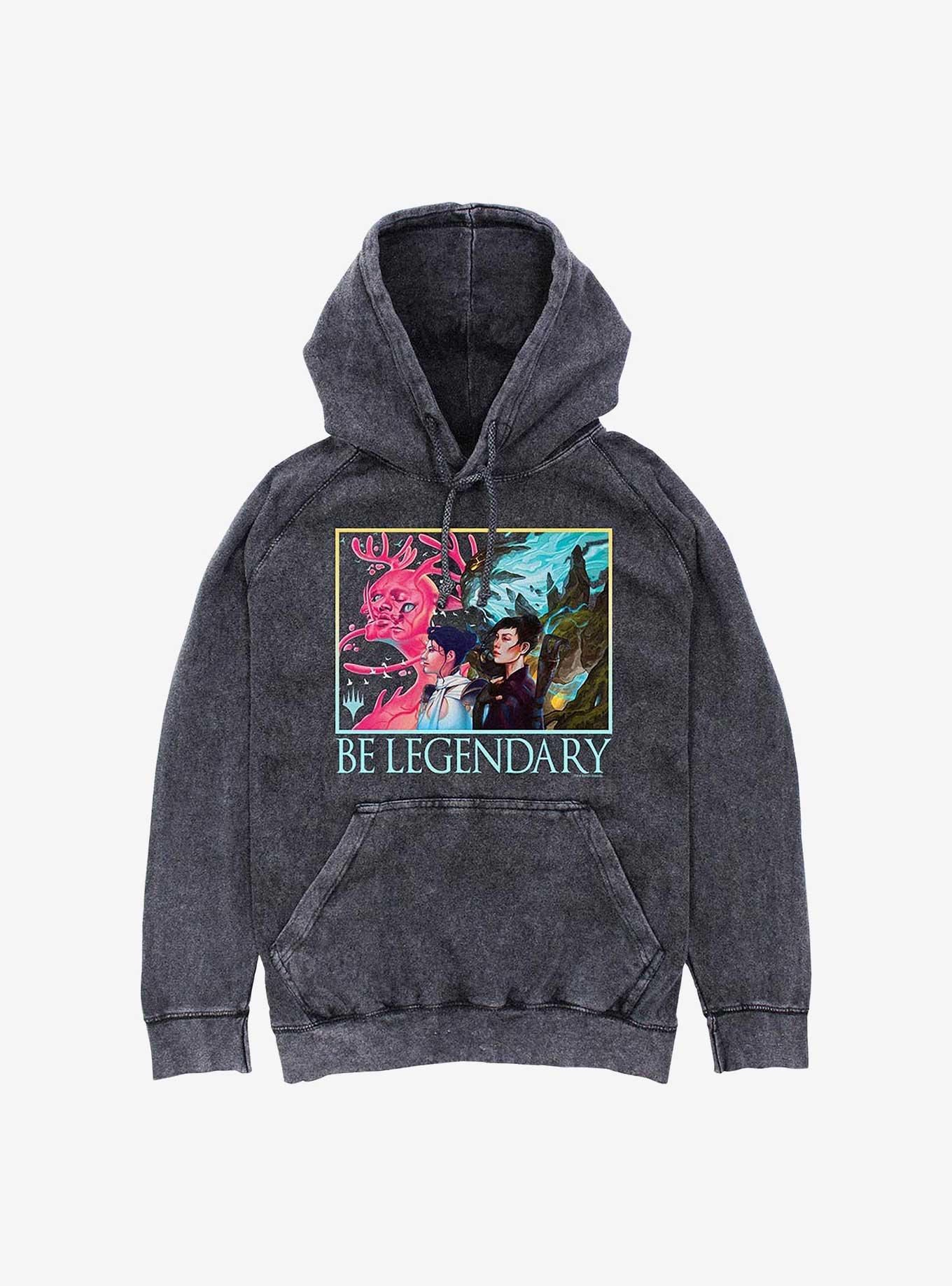 Magic: The Gathering Be Legendary Mineral Wash Hoodie, , hi-res