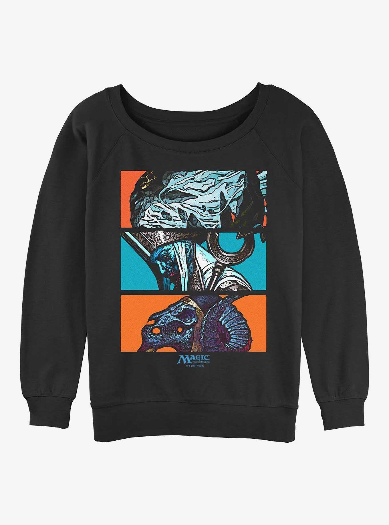 Magic: The Gathering Maelstrom Wanderer, Mikaeus, Neheb Womens Slouchy Sweatshirt, , hi-res