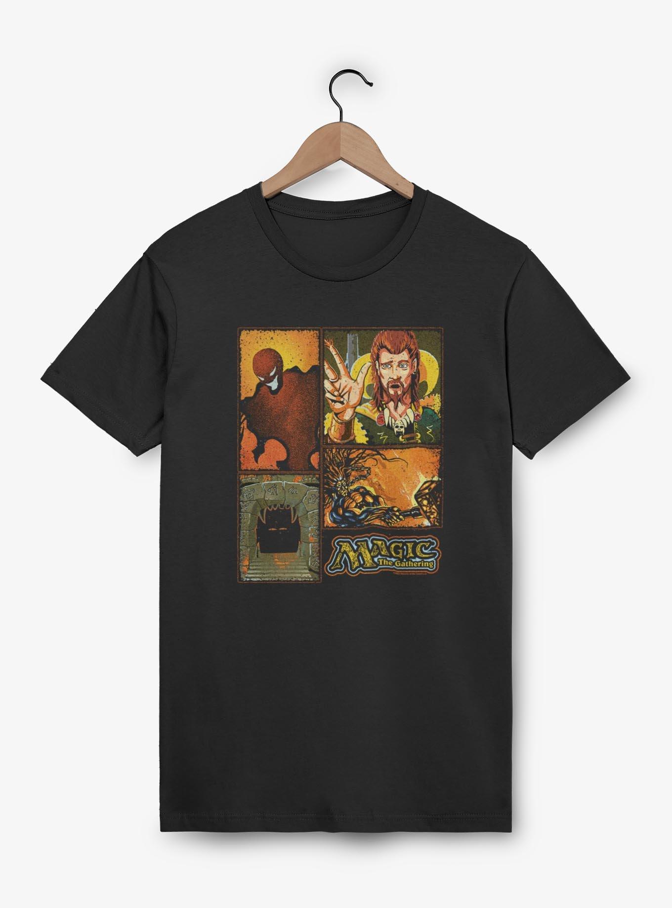 Magic: The Gathering Classic Card Art T-Shirt, BLACK, hi-res