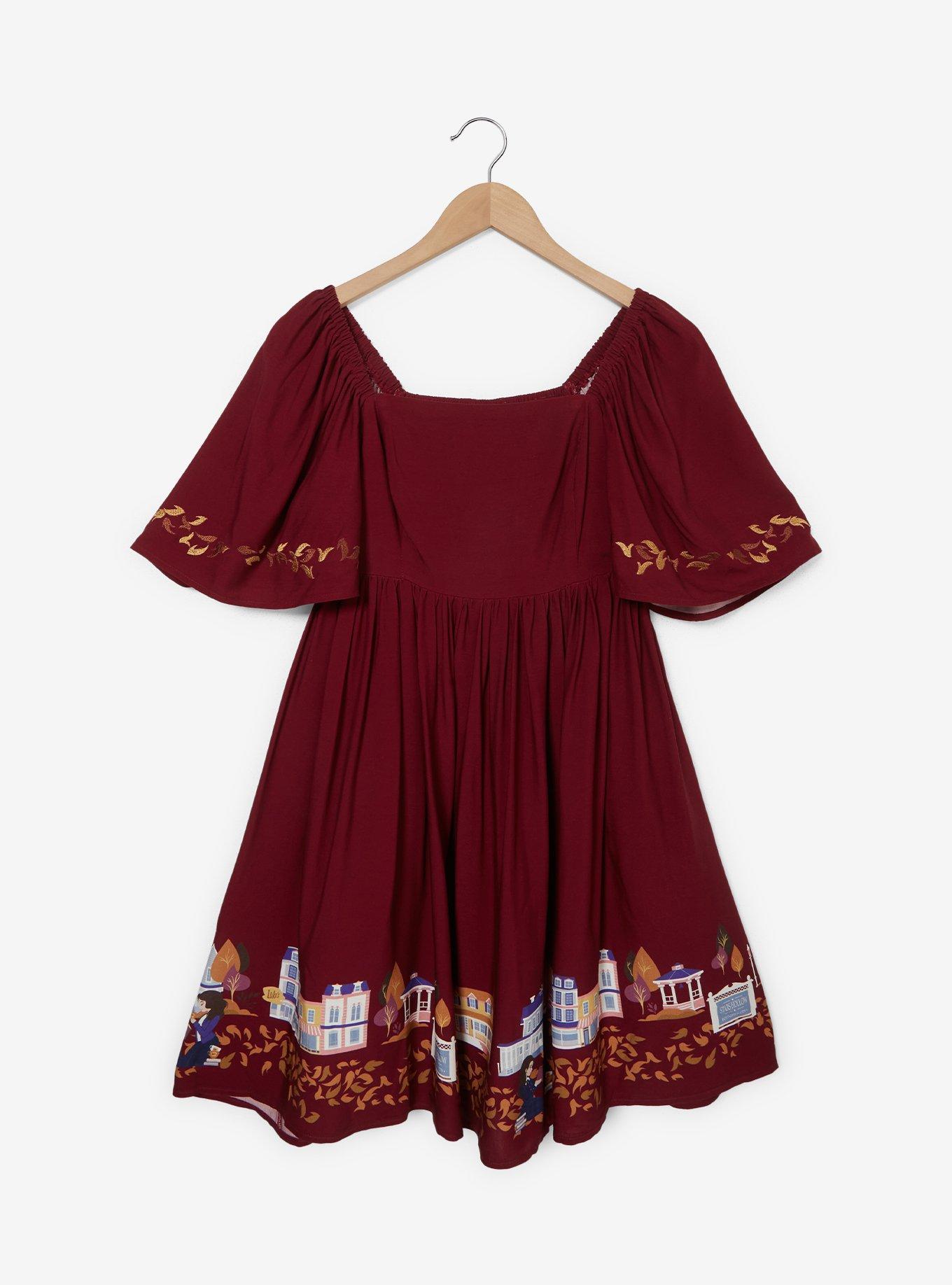 Gilmore Girls Stars Hollow Smock Dress - BoxLunch Exclusive, , hi-res