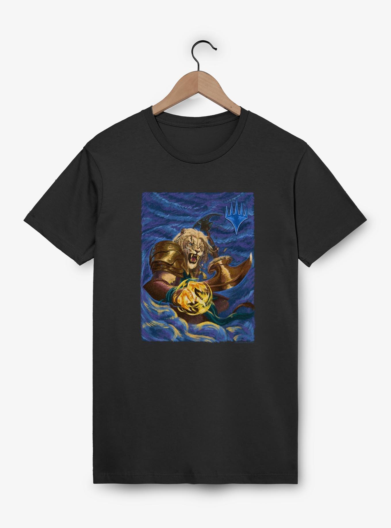 Magic: The Gathering Ajani Starry T-Shirt, BLACK, hi-res