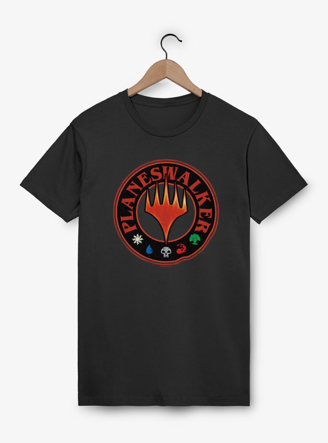 Magic: The Gathering Planeswalker Circle Stamp T-Shirt, BLACK, hi-res