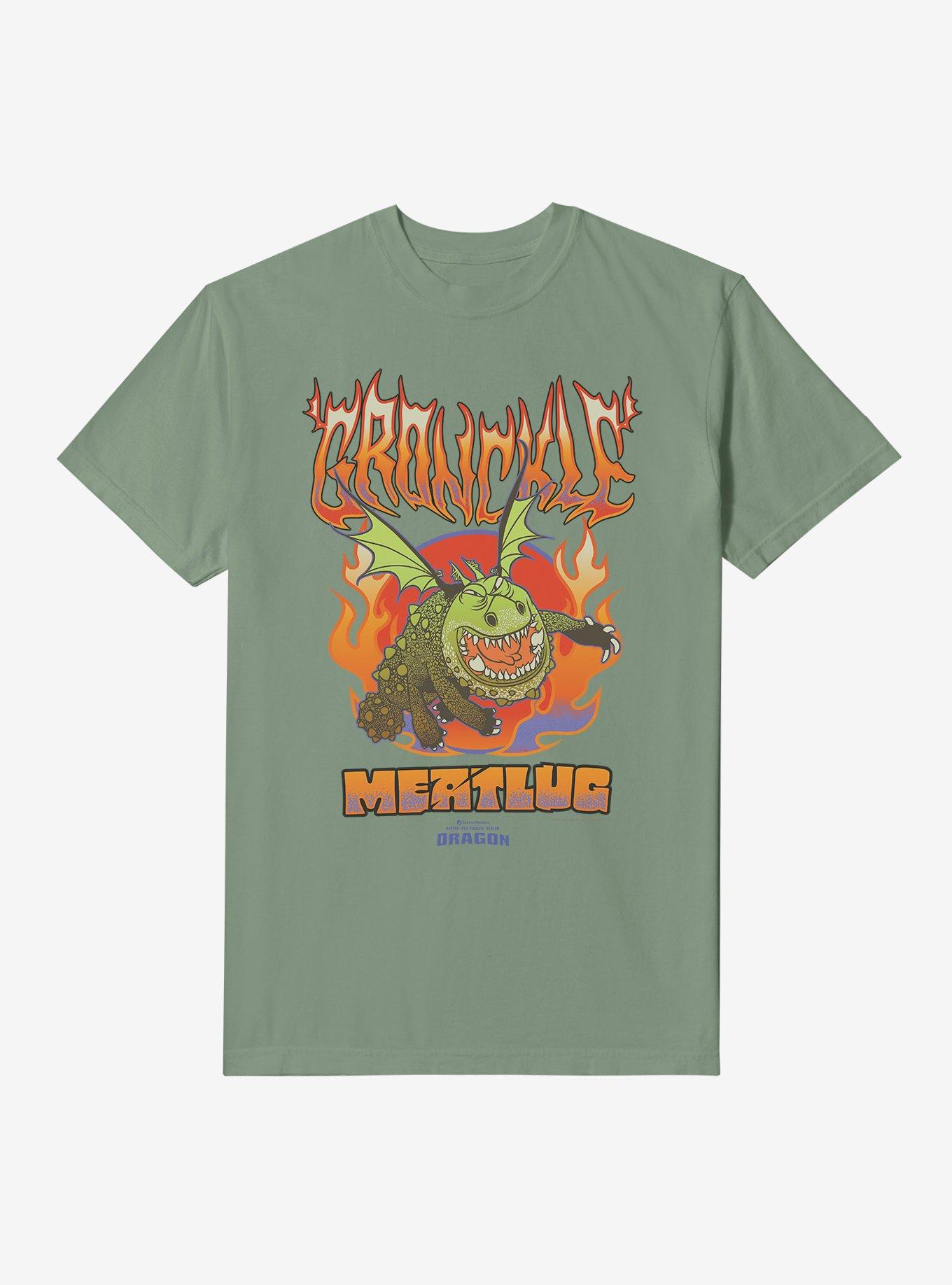 COMFORTCOLORS HTTYD Gronckle Meatlug Garment Dye T-Shirt