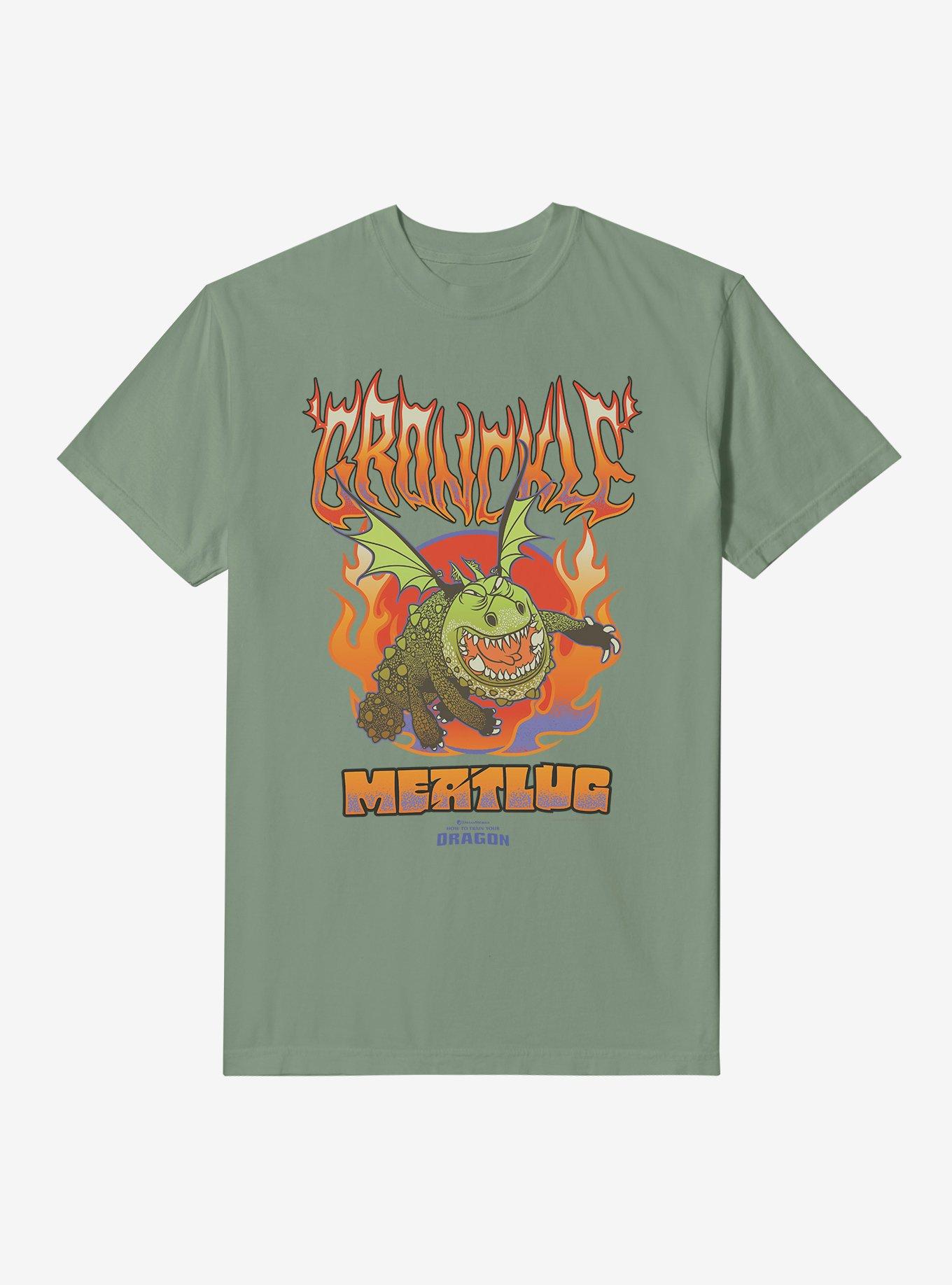 HTTYD Gronckle Meatlug Garment Dye T-Shirt, , hi-res