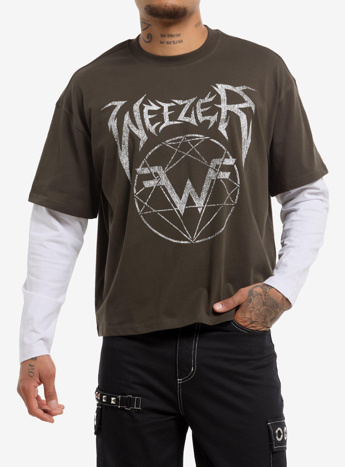 Weezer Metal Logo Twofer Long-Sleeve T-Shirt, , hi-res