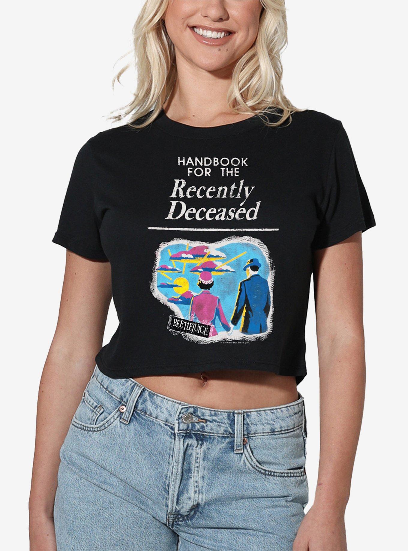 Beetlejuice The Handbook Women's Crop Top T-Shirt, , hi-res