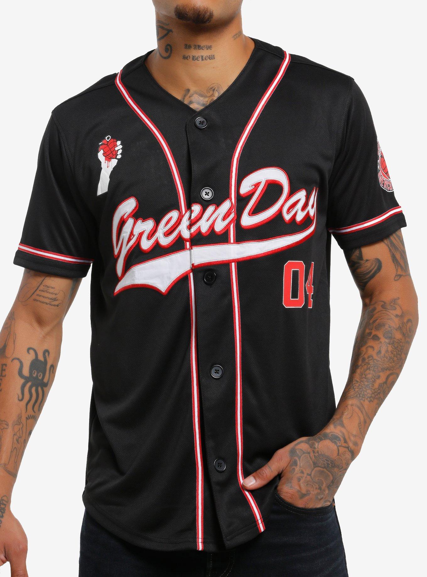 Green Day American Idiot Baseball Jersey, , hi-res
