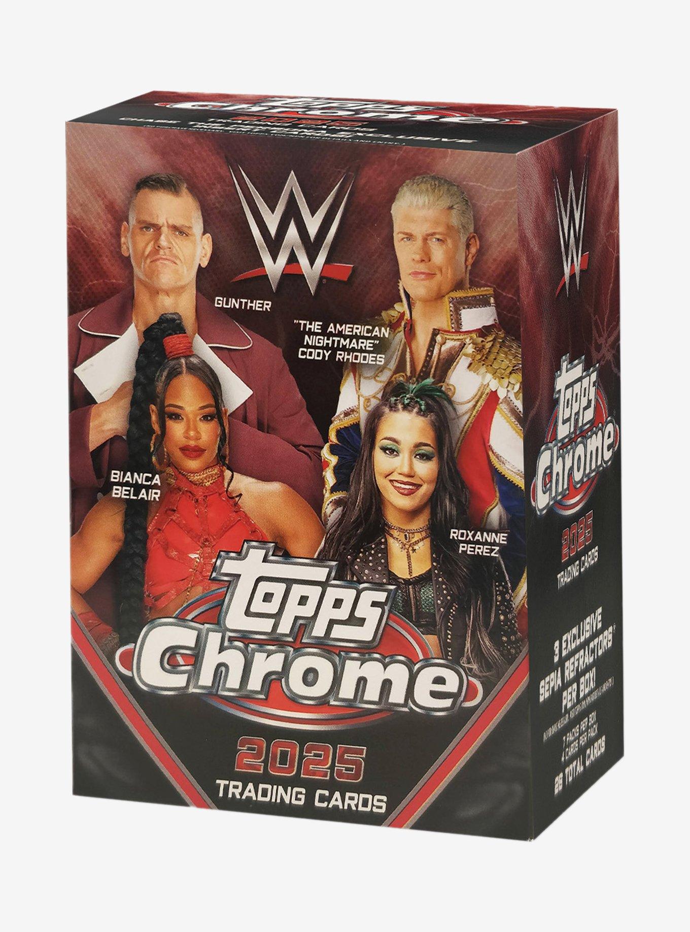 Topps WWE Chrome Trading Card Full Box, , hi-res