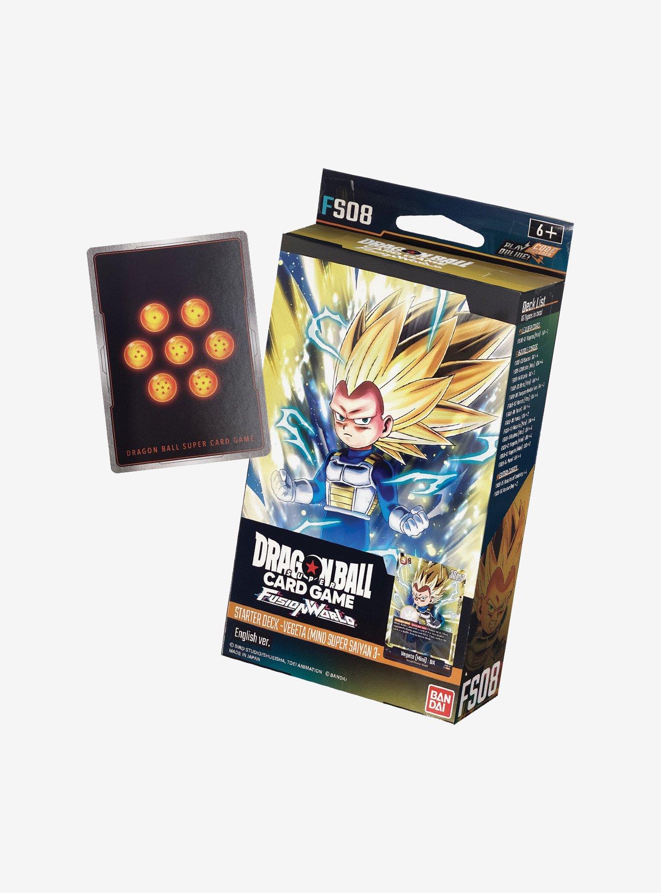 Dragon Ball Super Card Game TCG Fusion World FS08 Vegeta Starter Deck, , hi-res