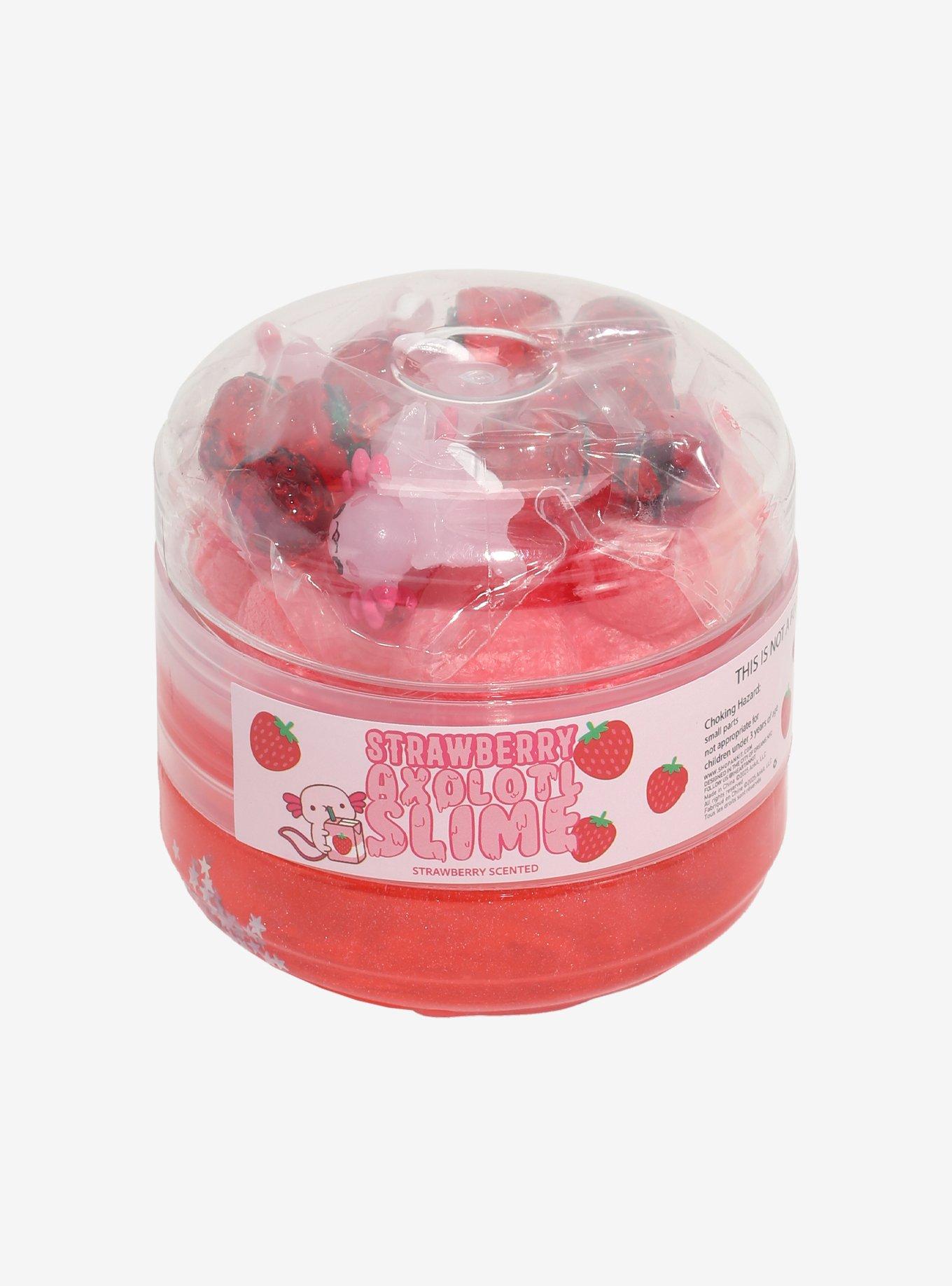 Strawberry Axolotl Strawberry Scented Slime - BoxLunch Exclusive, , hi-res