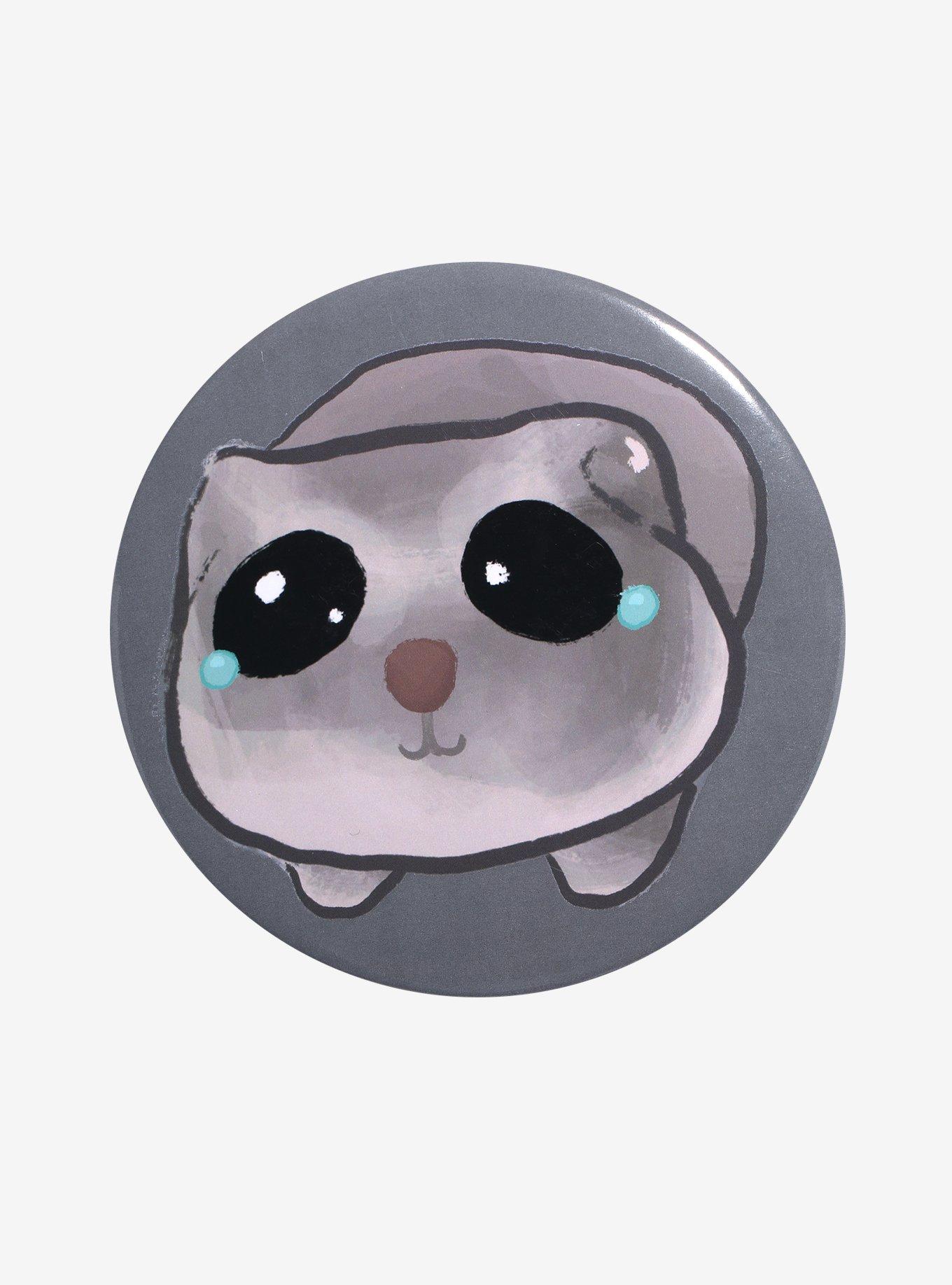 Crying Hamster 6 Inch Button, , hi-res