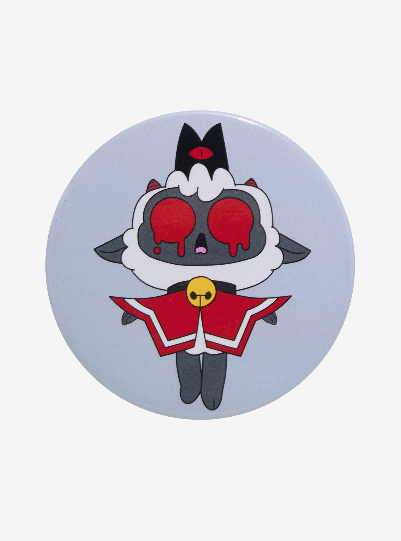 Cult Of The Lamb Floating Lamb 3 Inch Button 