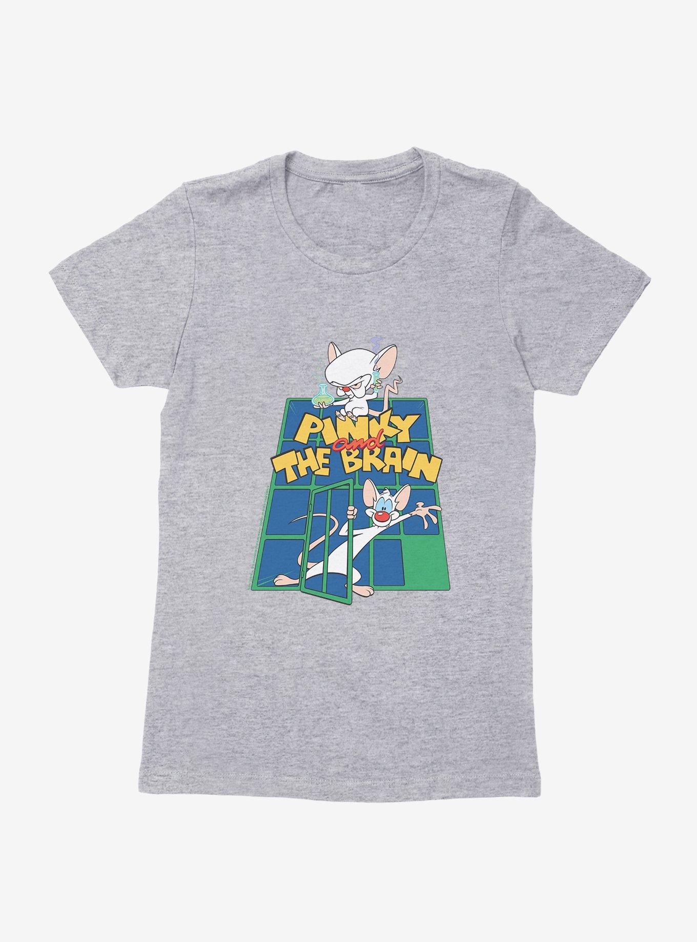 Animaniacs Pinky And The Brain Womens T-Shirt,All Products : American Fashion Style Bags On Sale