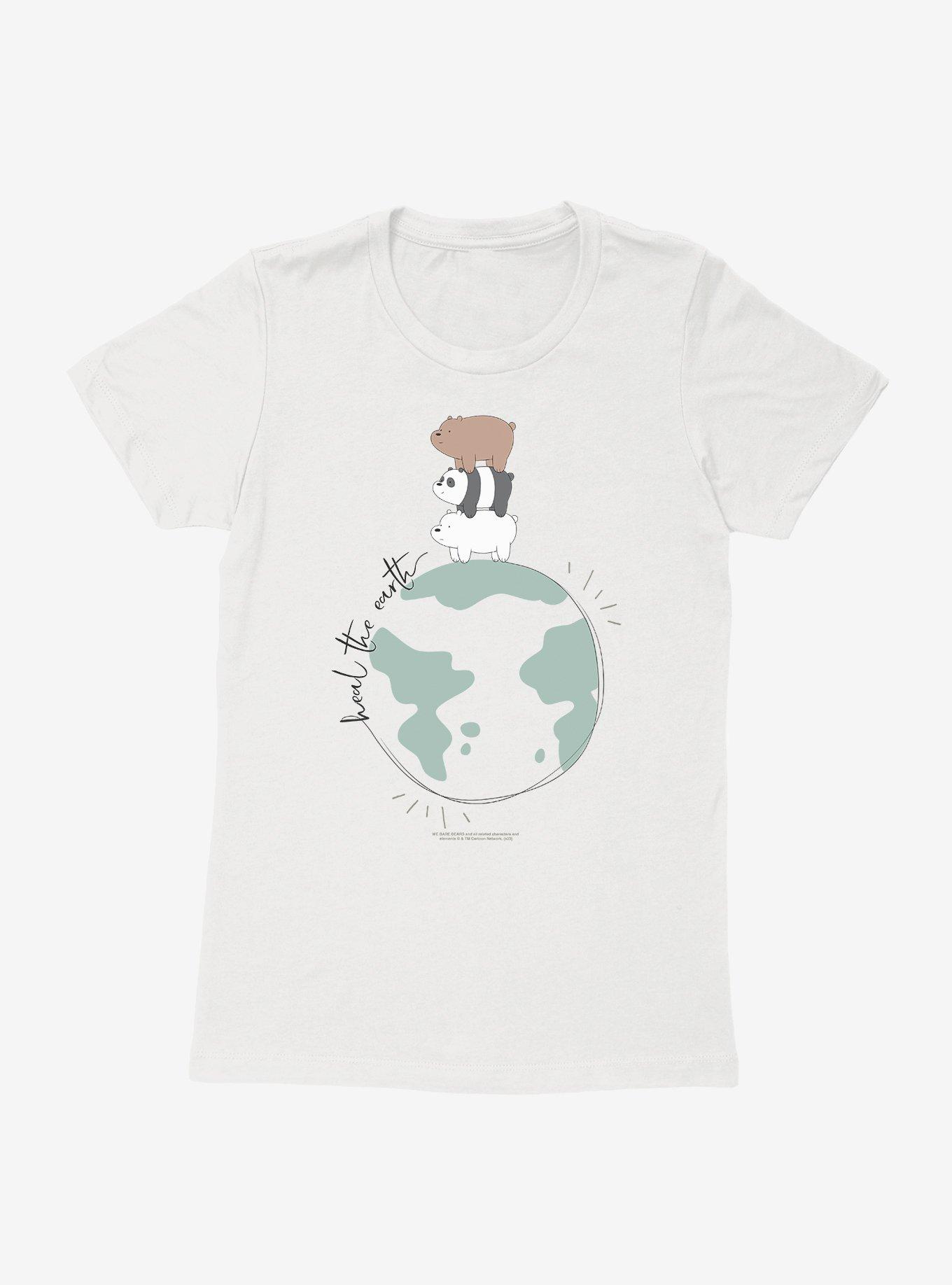We Bare Bears Heal The Earth Womens T-Shirt, , hi-res