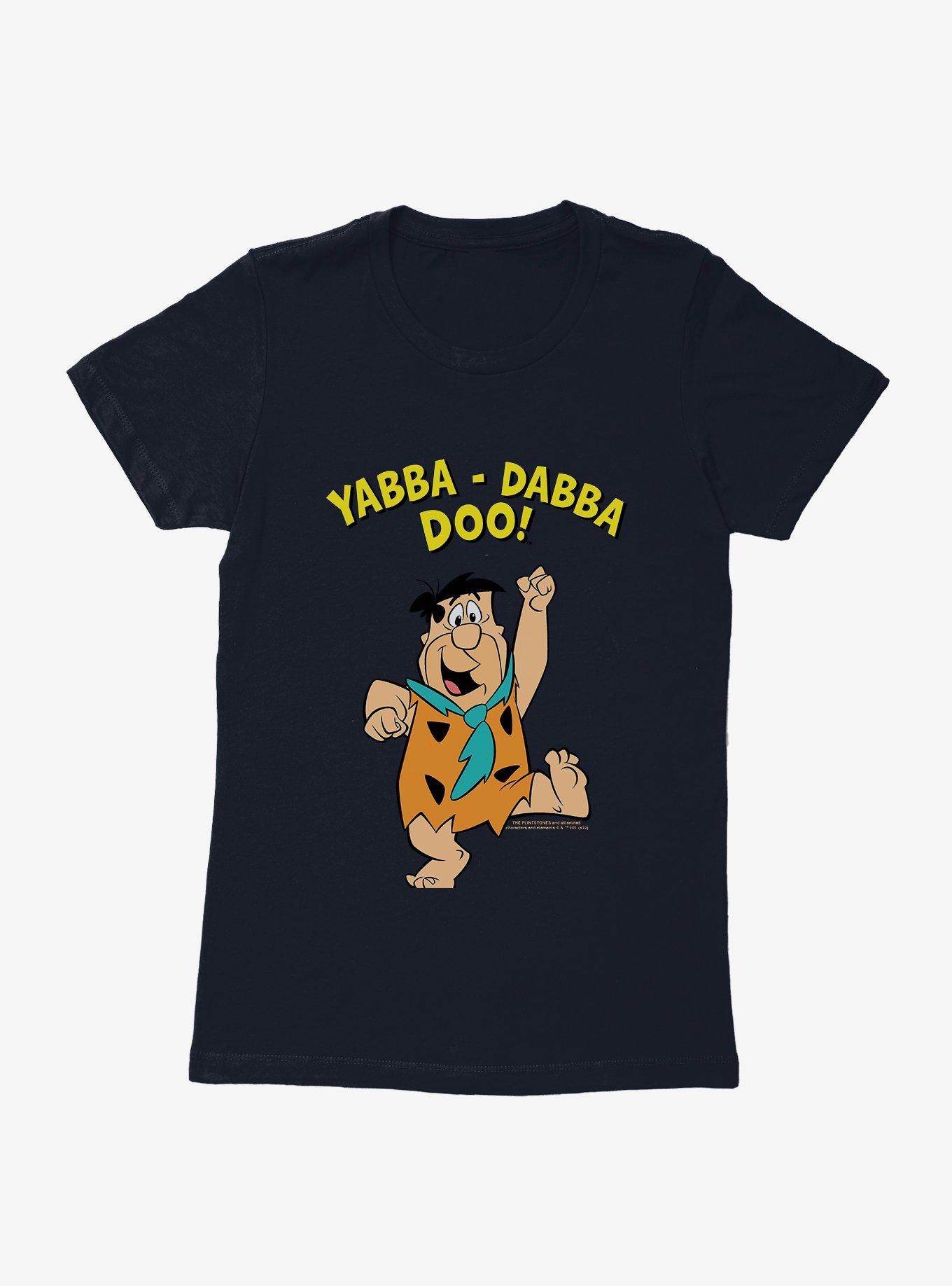 The Flintstones Fred Yabba-Dabba Doo! Womnens T-Shirt, MIDNIGHT NAVY, hi-res