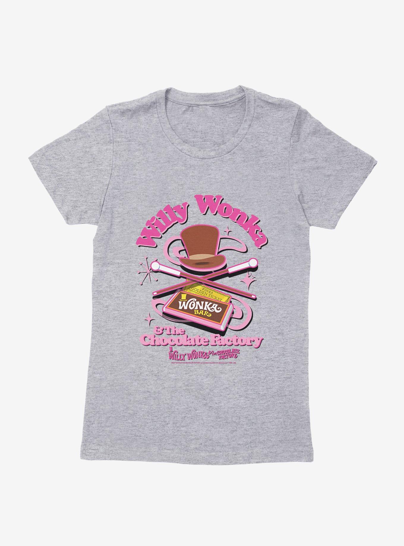Willy Wonka And The Chocolate Factory Bar Womens T-Shirt