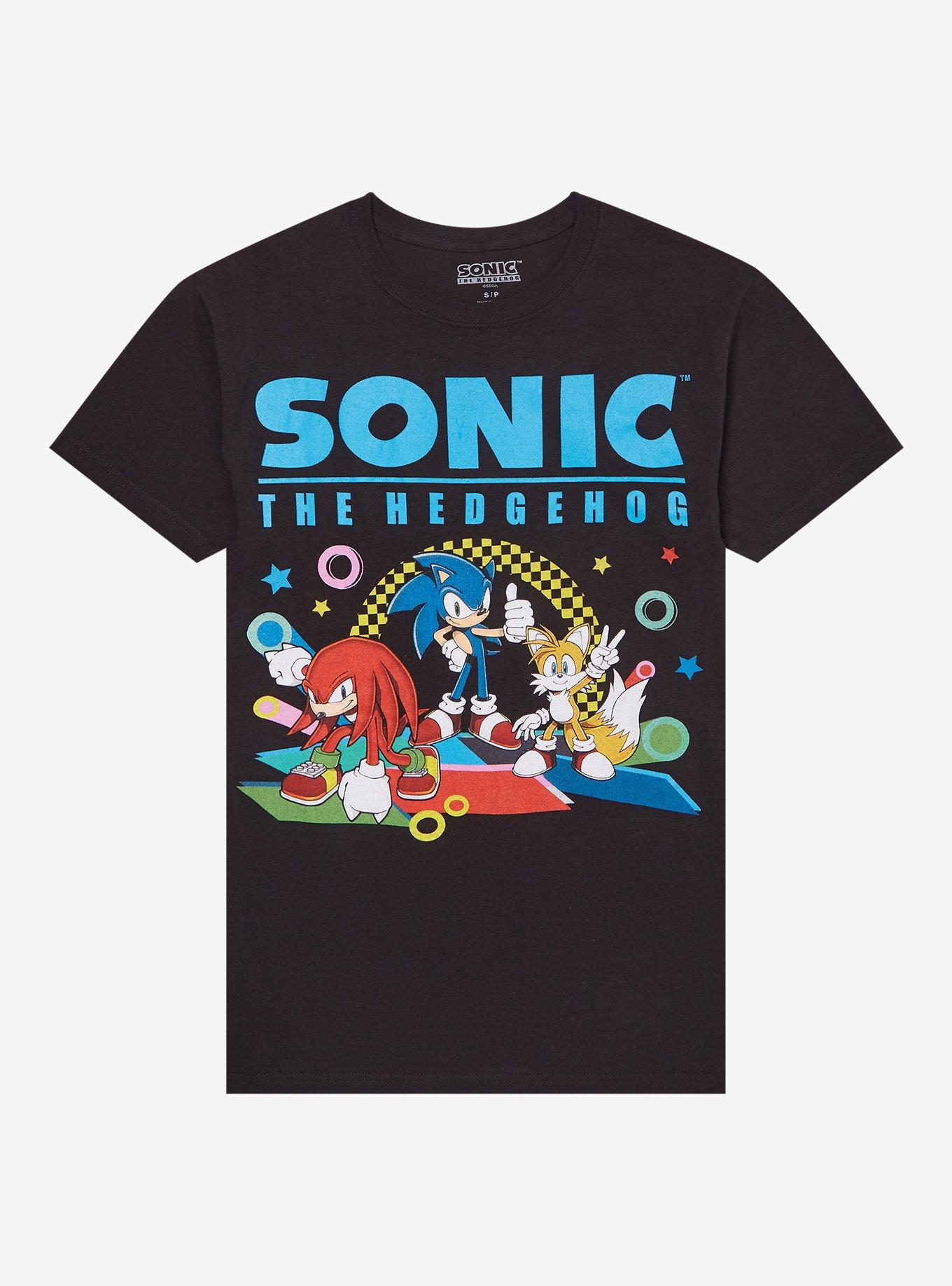 Sonic The Hedgehog Trio T-Shirt, , hi-res