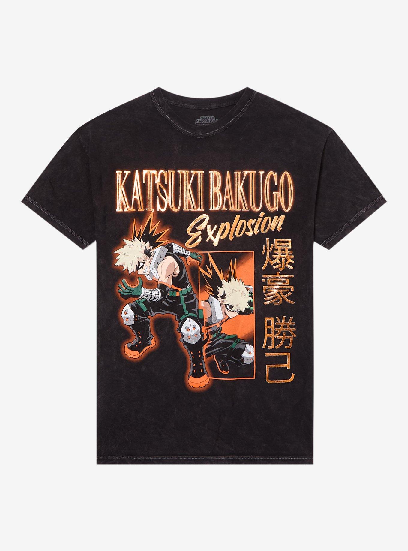 My Hero Academia Katsuki Bakugo Explosion Girls T-Shirt, , hi-res