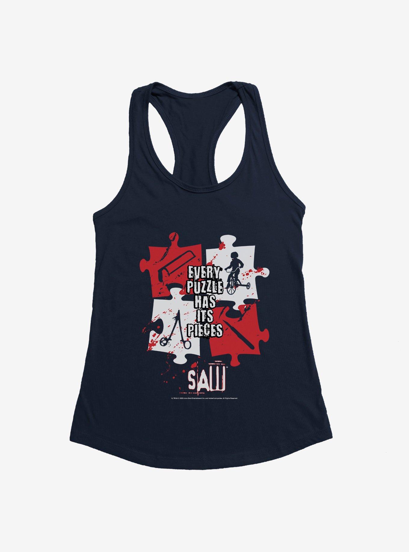 Saw Every Puzzle Has Its Pieces Girls Tank, , hi-res