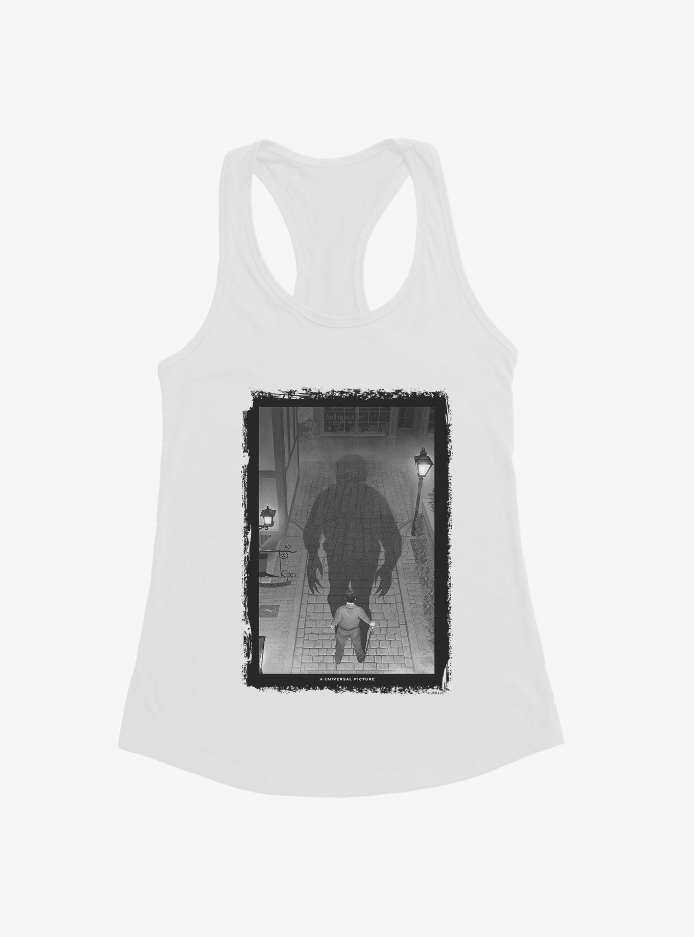 Universal Monsters The Wolf Man Inner Wolf Black & White Poster Girls Tank, , hi-res