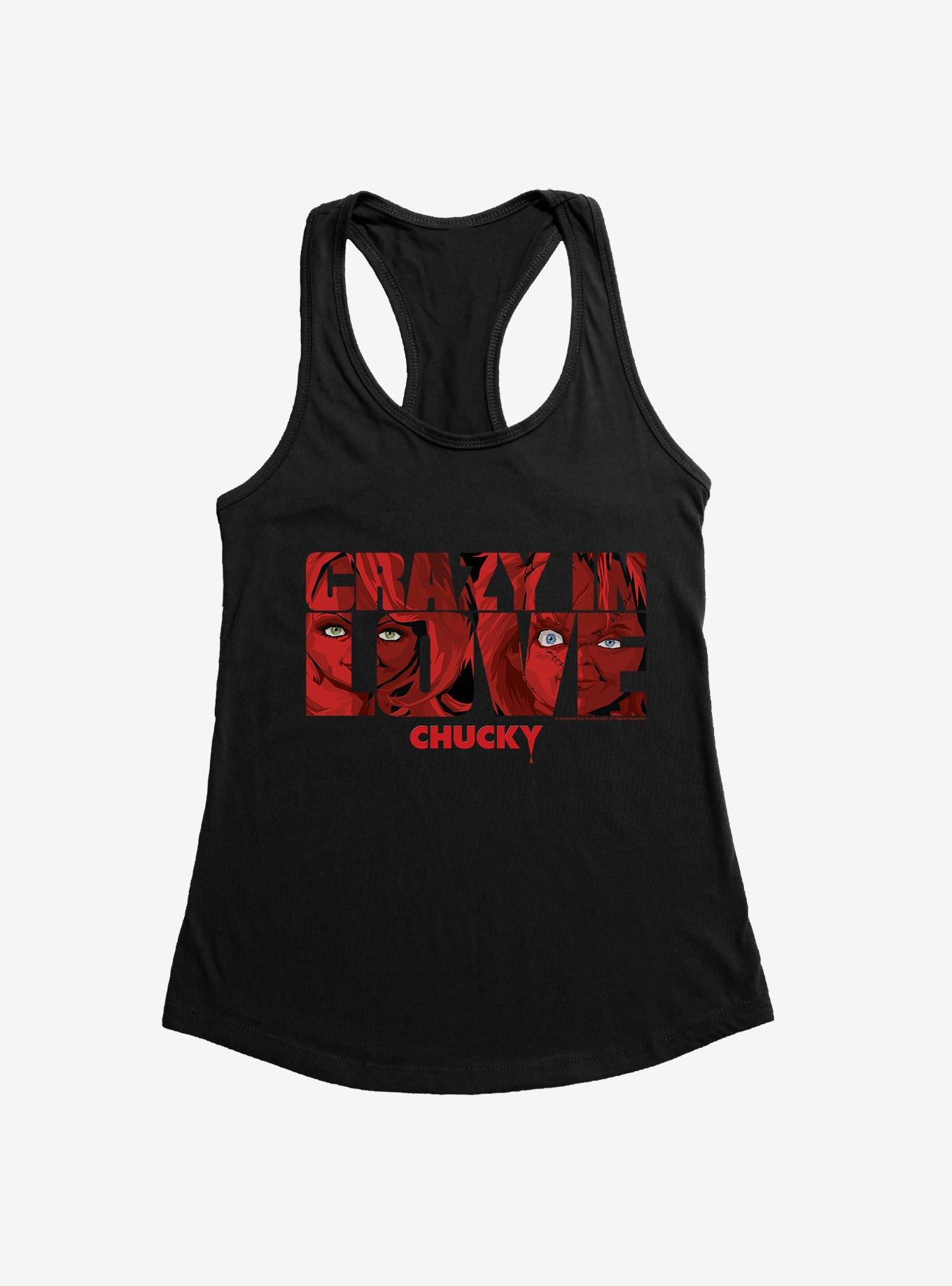 Chucky Crazy In Love Girls Tank