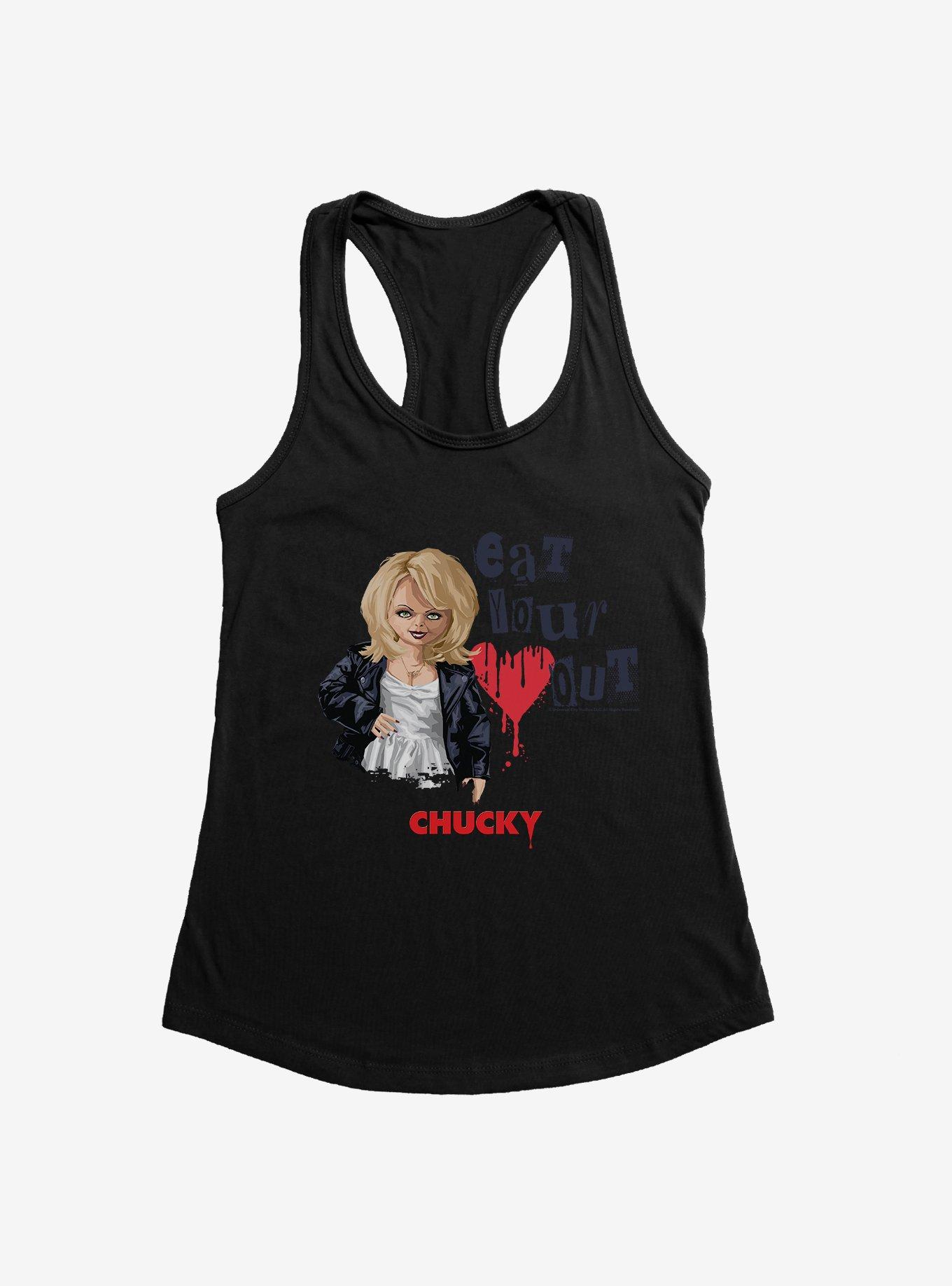 Chucky Eat Your Heart Out Tiffany Girls Tank