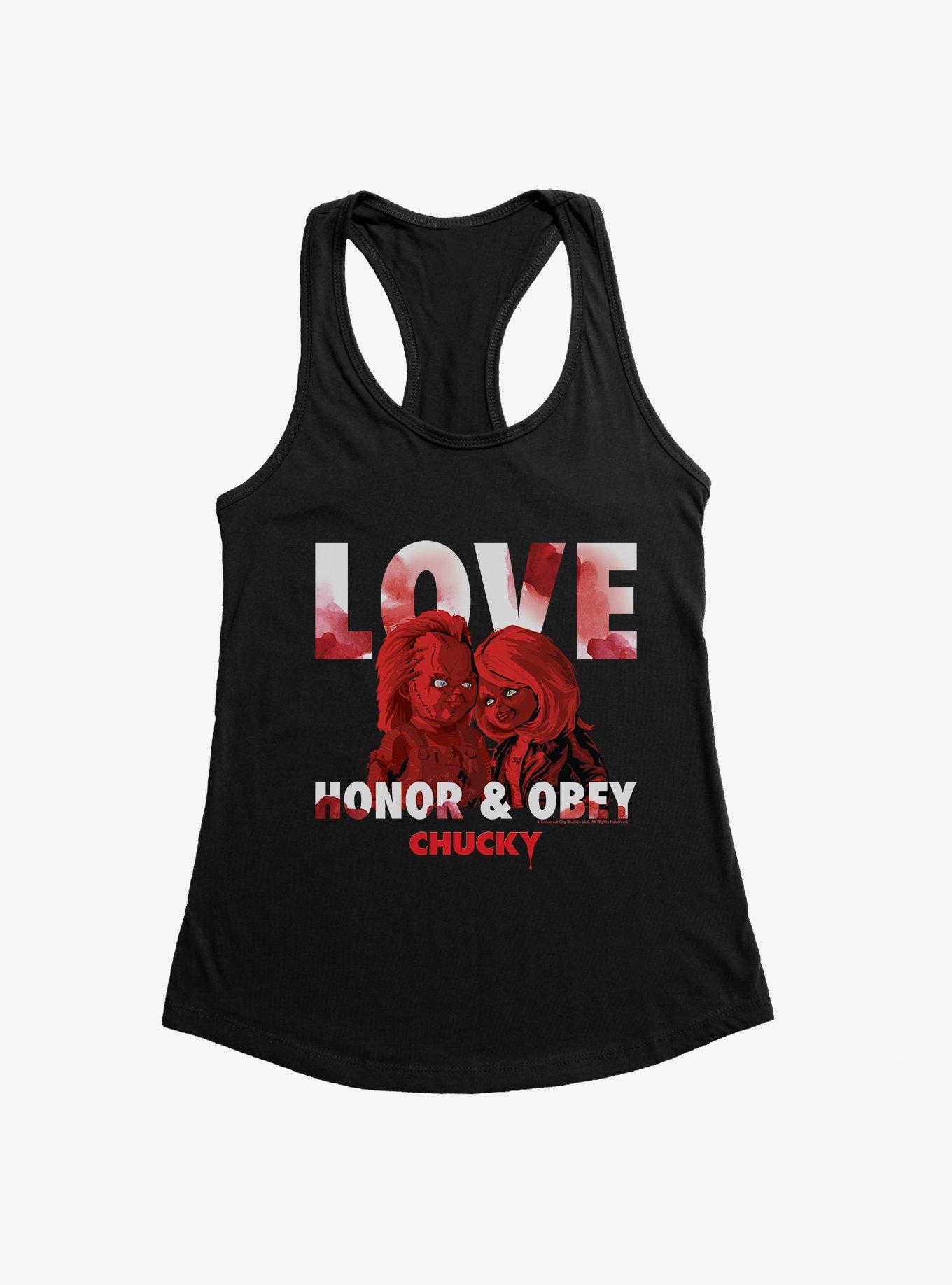 Chucky Love, Honor & Obey Girls Tank, , hi-res